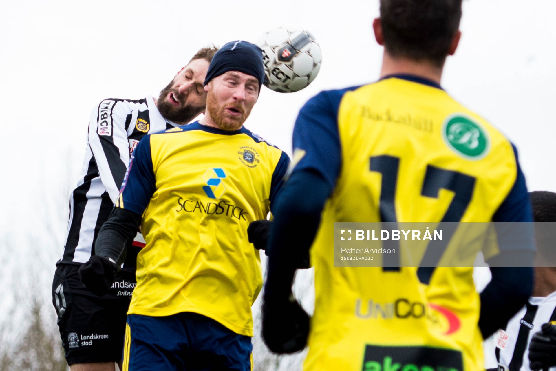 Landskronas Andrew Stadler i nickduell med Ängelholms