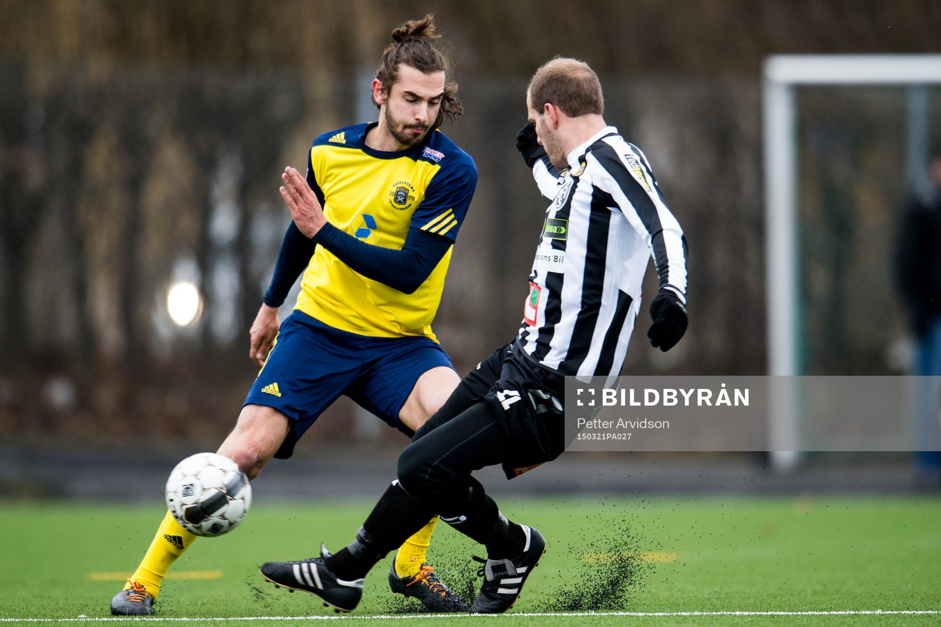 Ängelholms Vlado Zlojutro och Landskronas Mikael Dahlgren