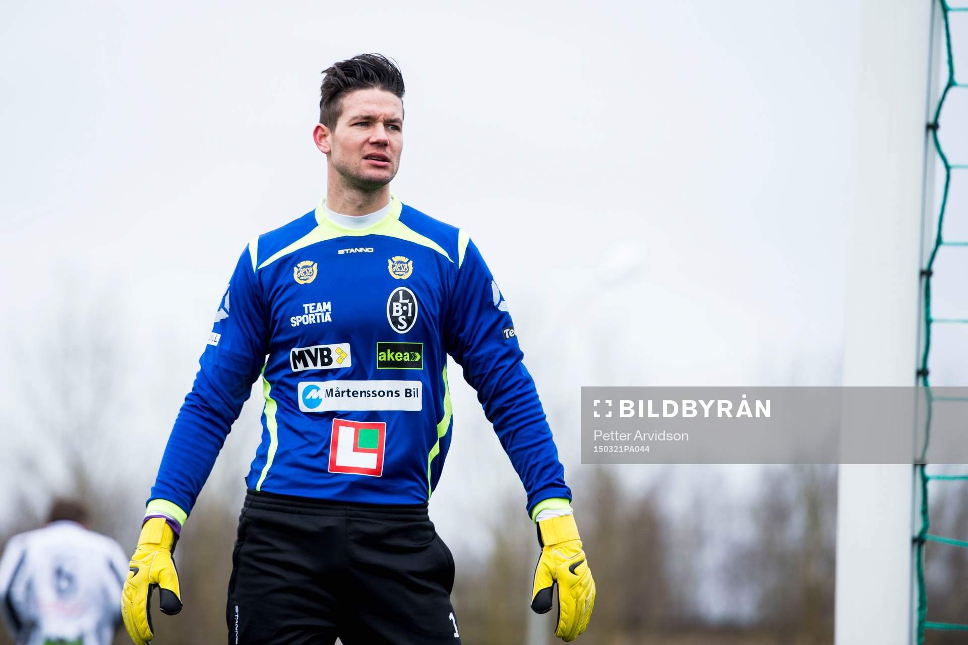 Landskronas målvakt Jonas Sandqvist