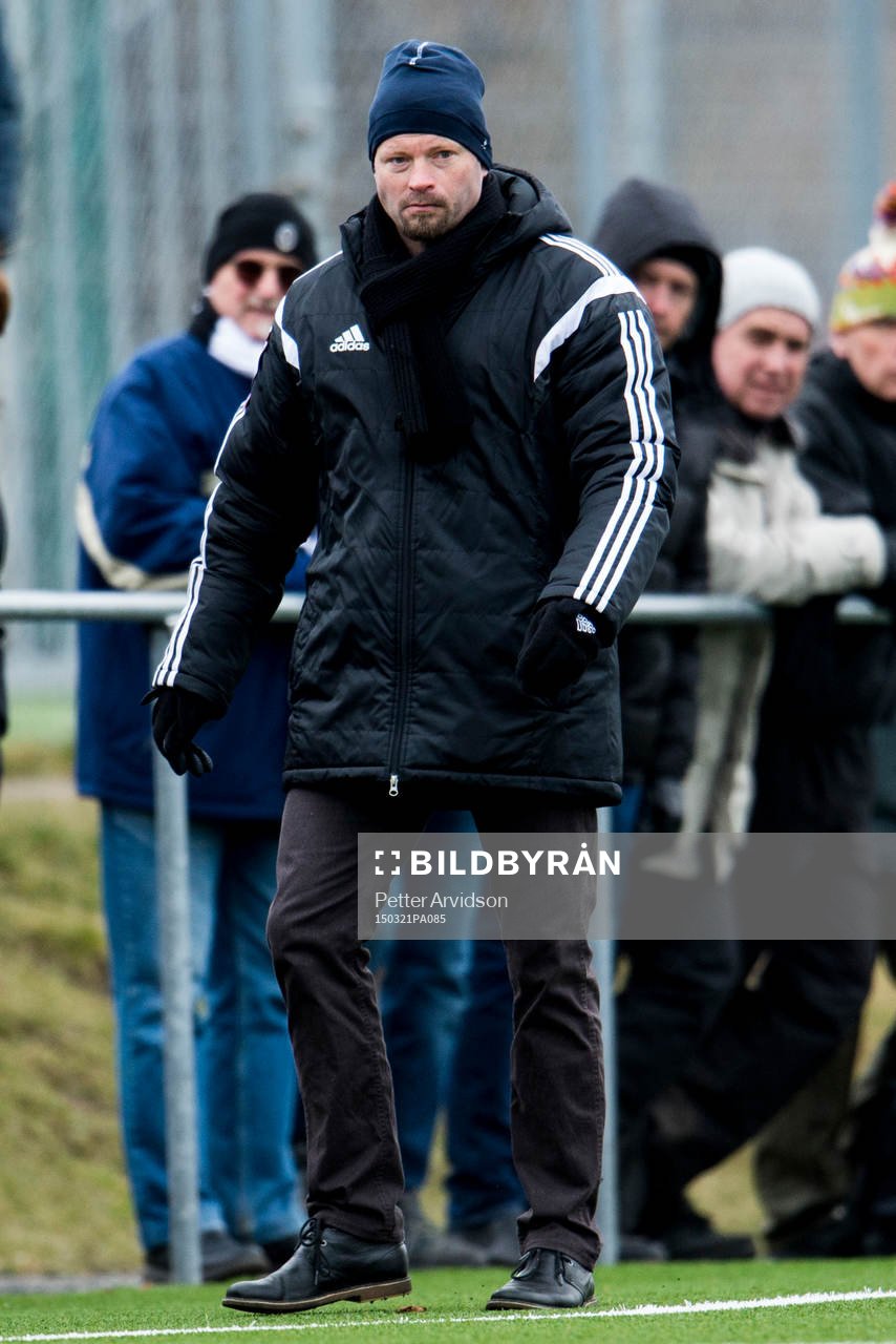 Ängelholms tränare Joakim Persson