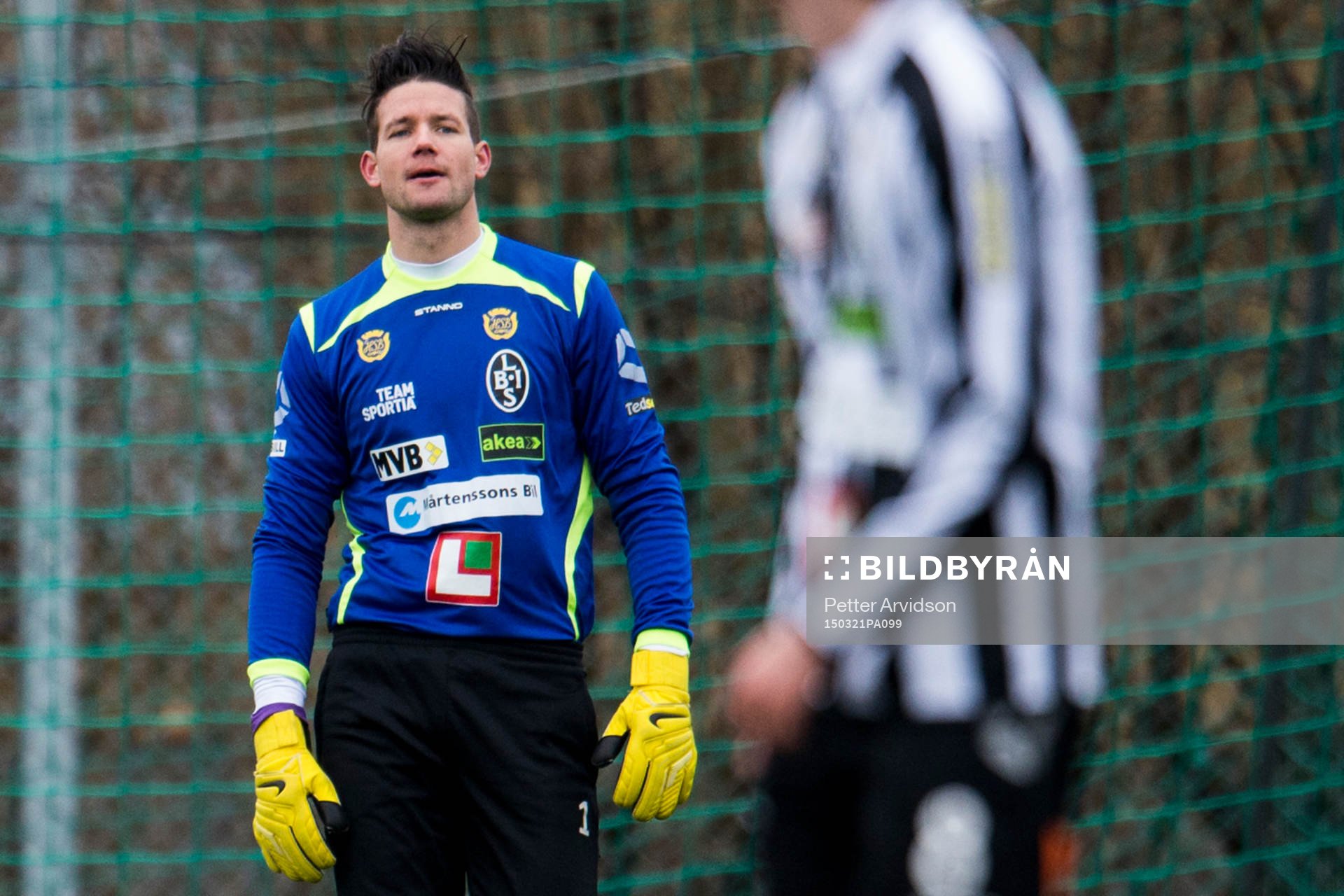 Landskronas målvakt Jonas Sandqvist