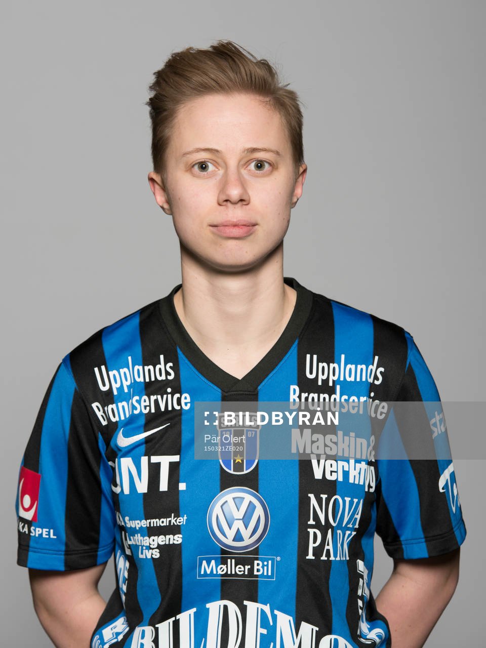 Sara Back poserar för ett porträtt den 21 mars 2015 i Uppsala