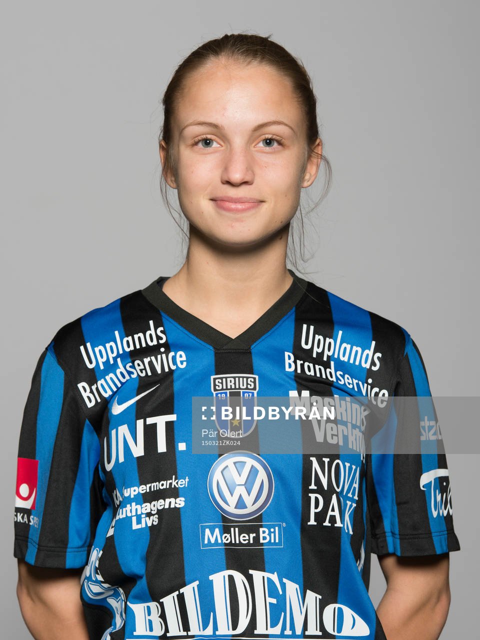 Malin Forssner poserar för ett porträtt den 21 mars 2015 i Uppsala