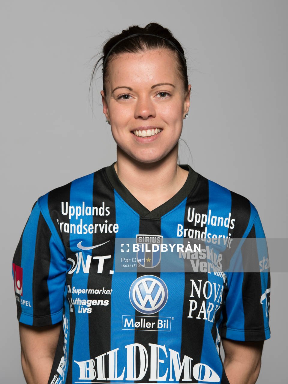 Amanda Johansson poserar för ett porträtt den 21 mars 2015 i Uppsala