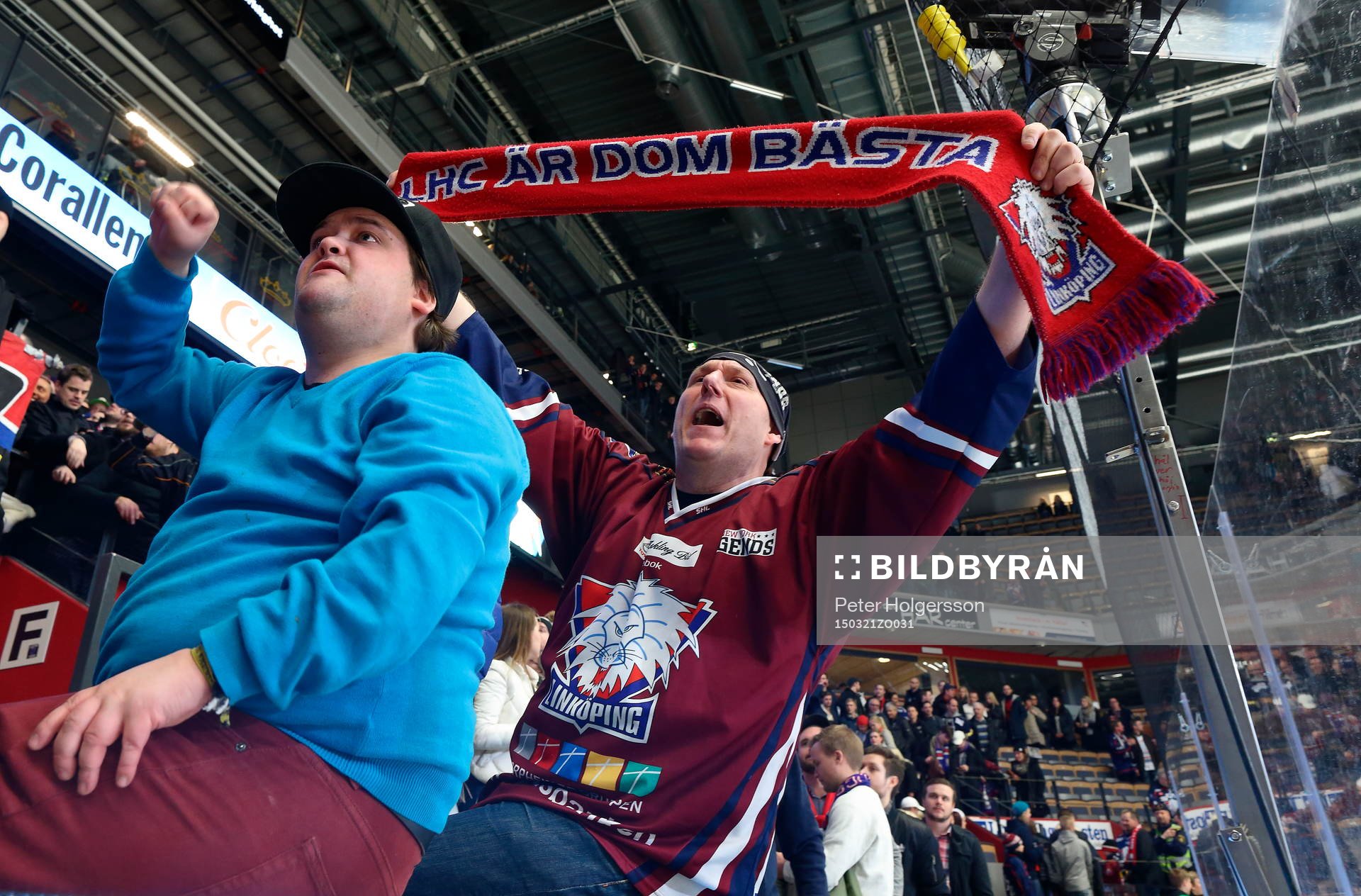 s under kvartsfinal fem i SM-slutspelet i ishockey mellan