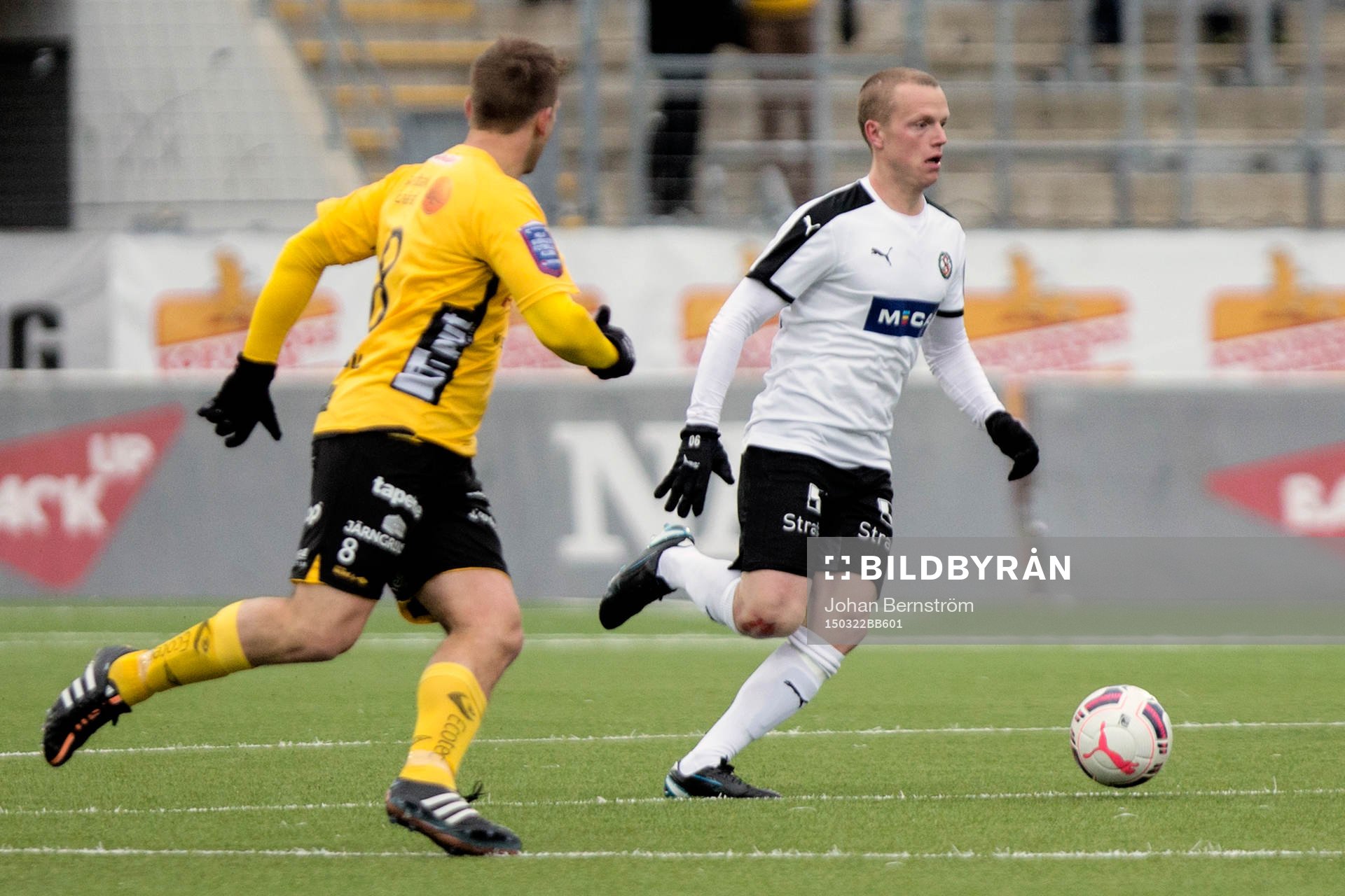Elfsborgs Anders Svensson och Örebros Daniel Gustavsson