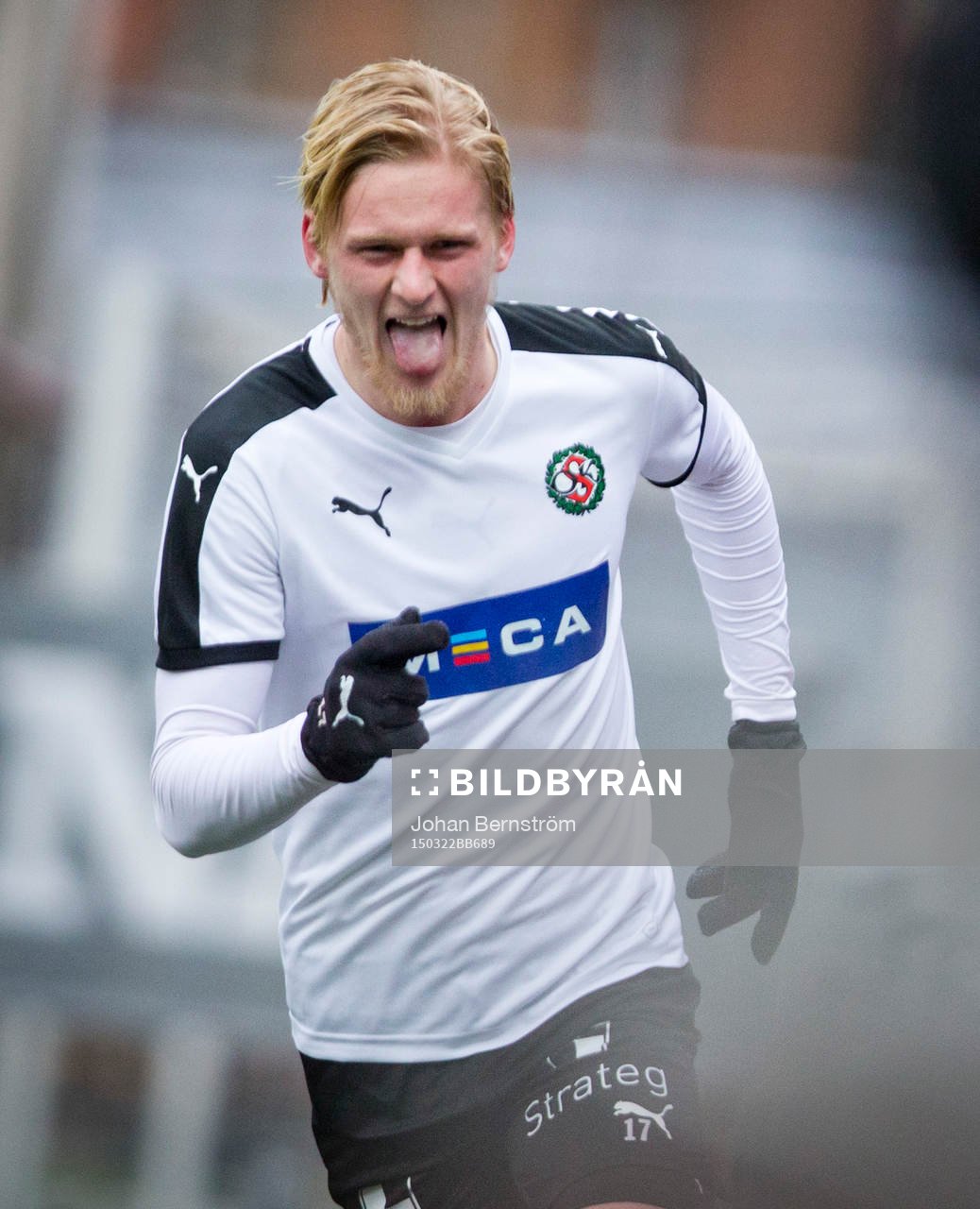 Örebros Karl Holmberg gör 2-0 och jublar