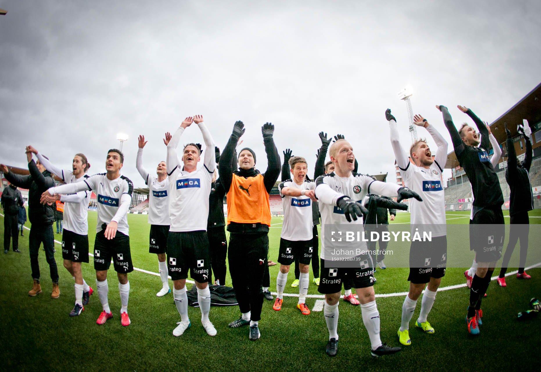 Örebros Ahmed Yasin, Erik Moberg, Nordin Gerzic, Eidur