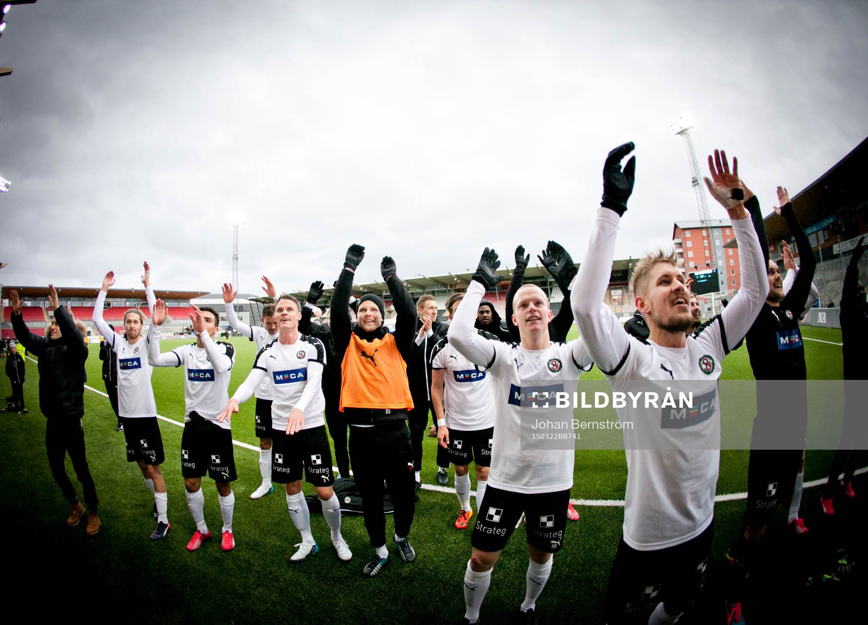 Örebros Ahmed Yasin, Erik Moberg, Nordin Gerzic, Eidur