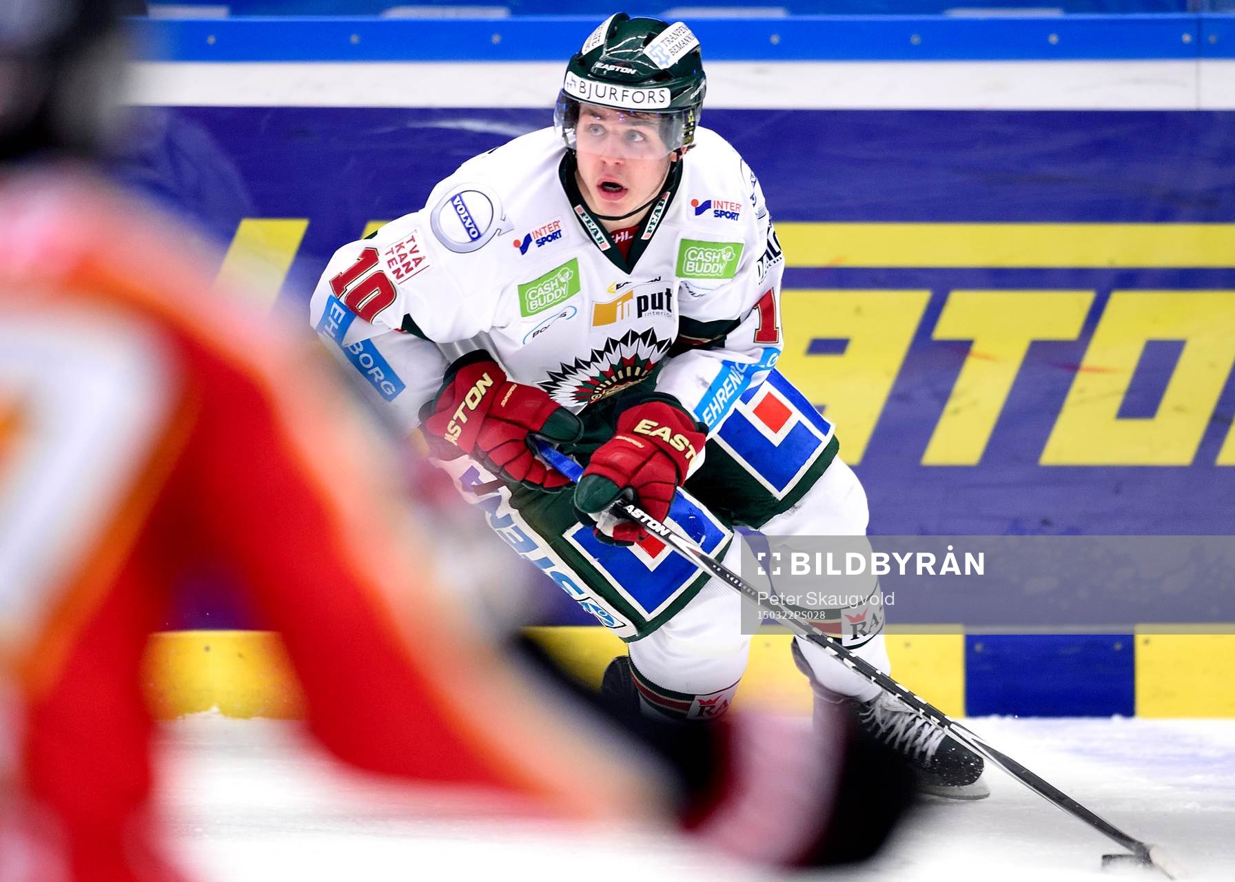 Frölundas Mattias Janmark med pucken