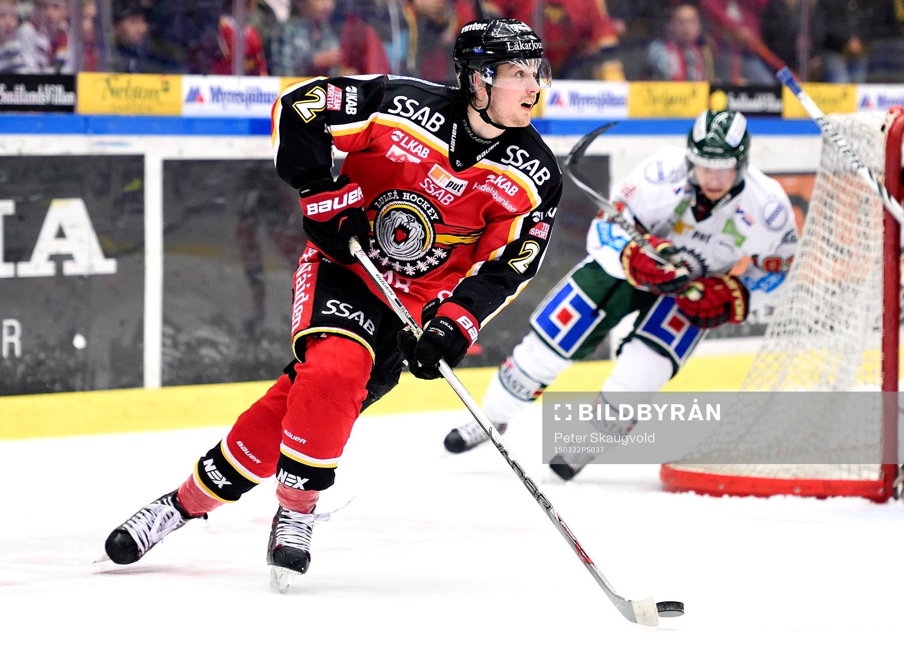 Luleås Dean Kukan med pucken