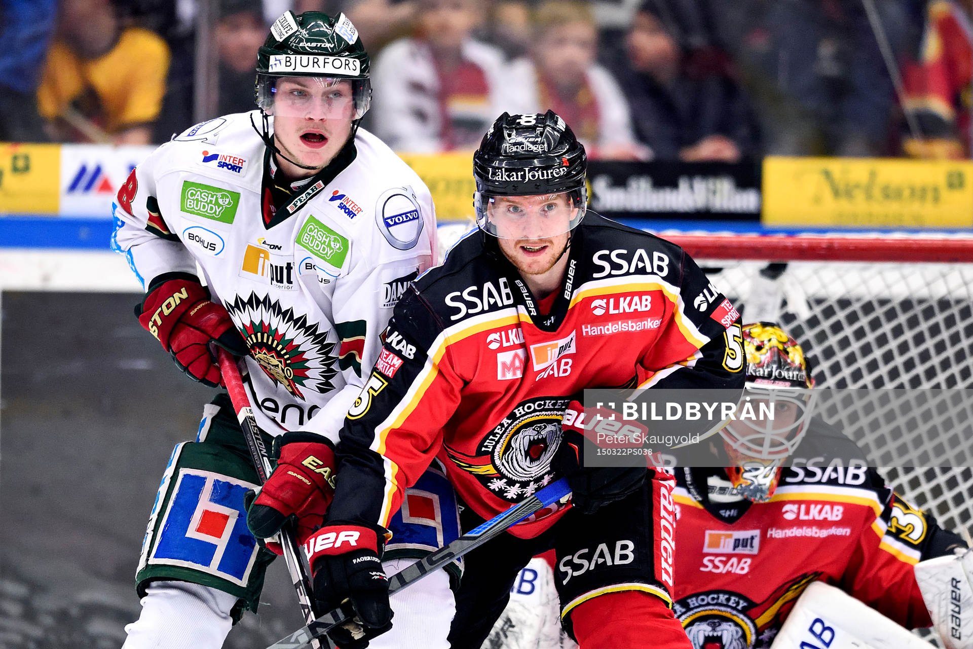Frölundas Anton Bildh och Luleås Marcus Fagerudd
