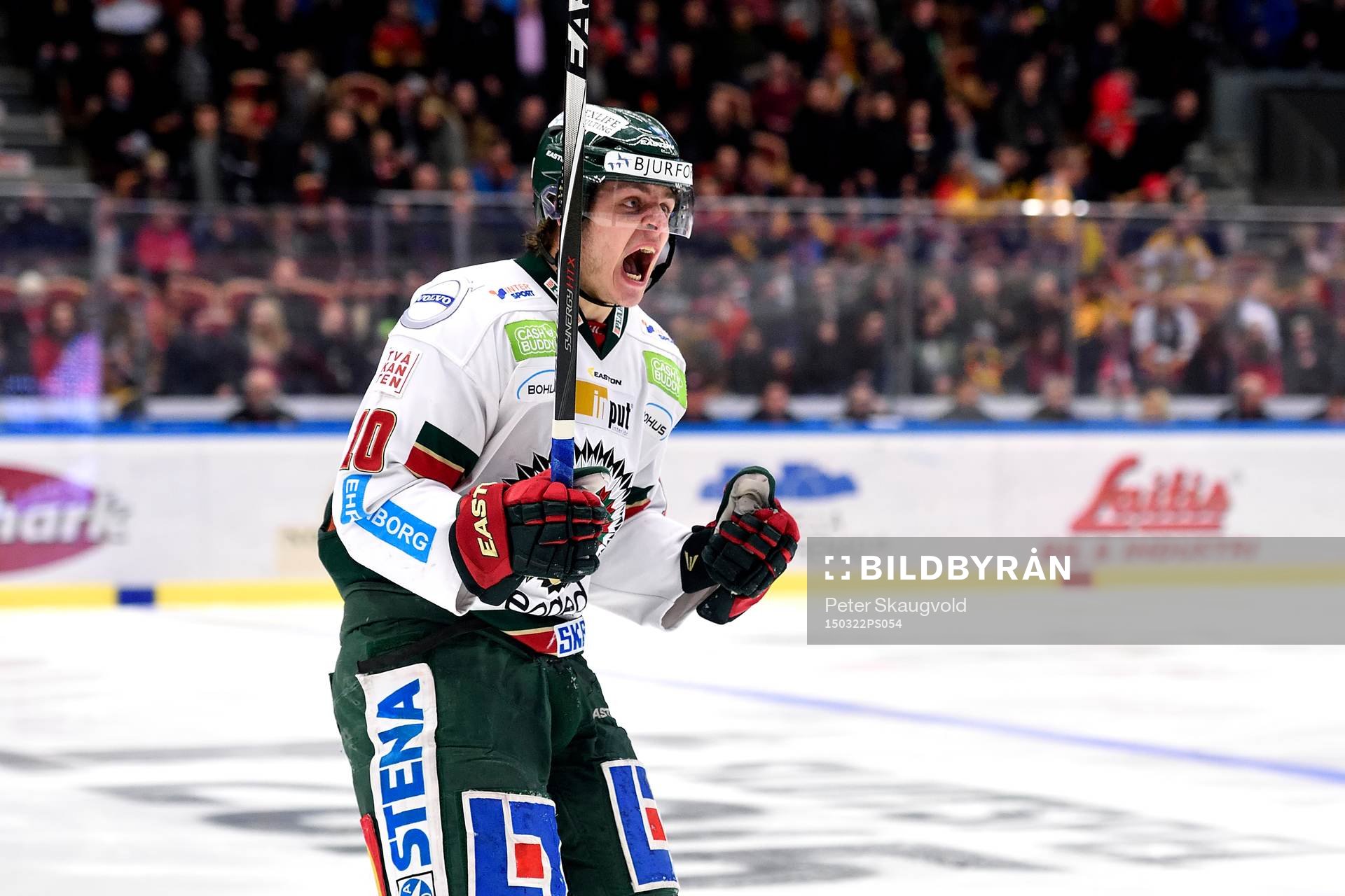 Frölundas Mattias Janmark jublar