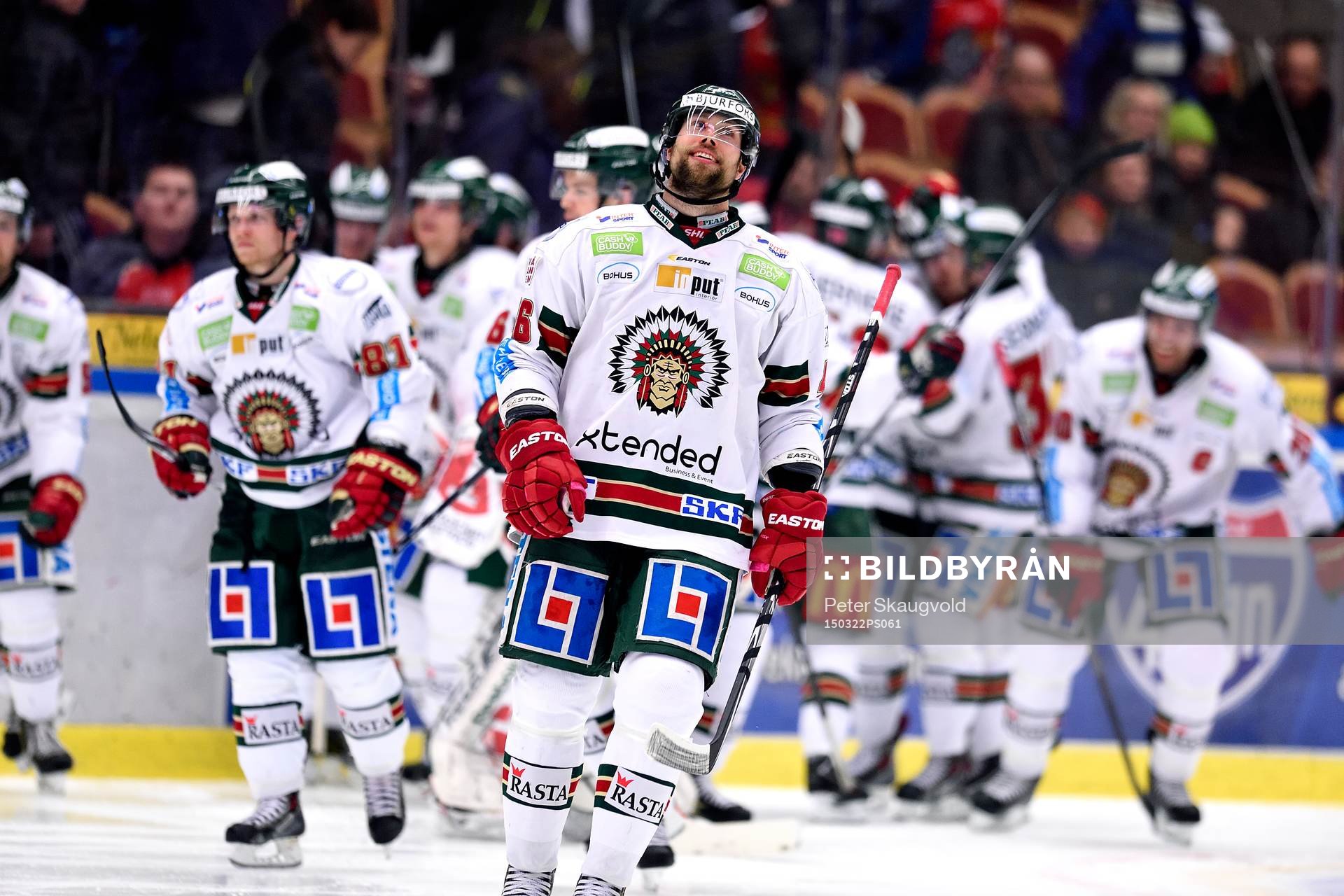 Glada Frölundaspelare