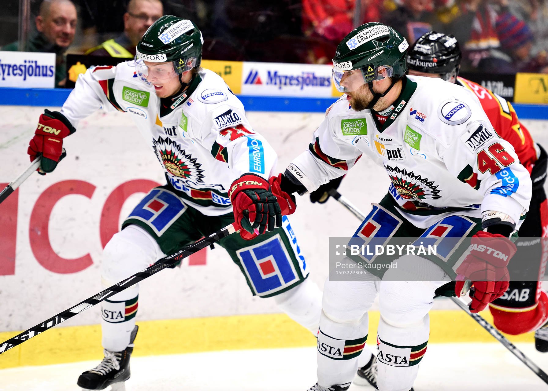 Frölundas Christoffer Ehn och Christoffer Persson