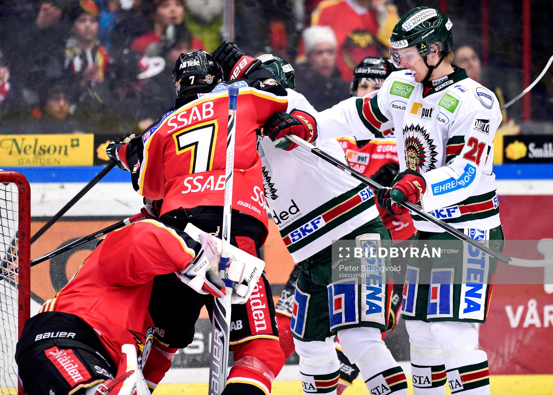 Bråk framför Luleås mål