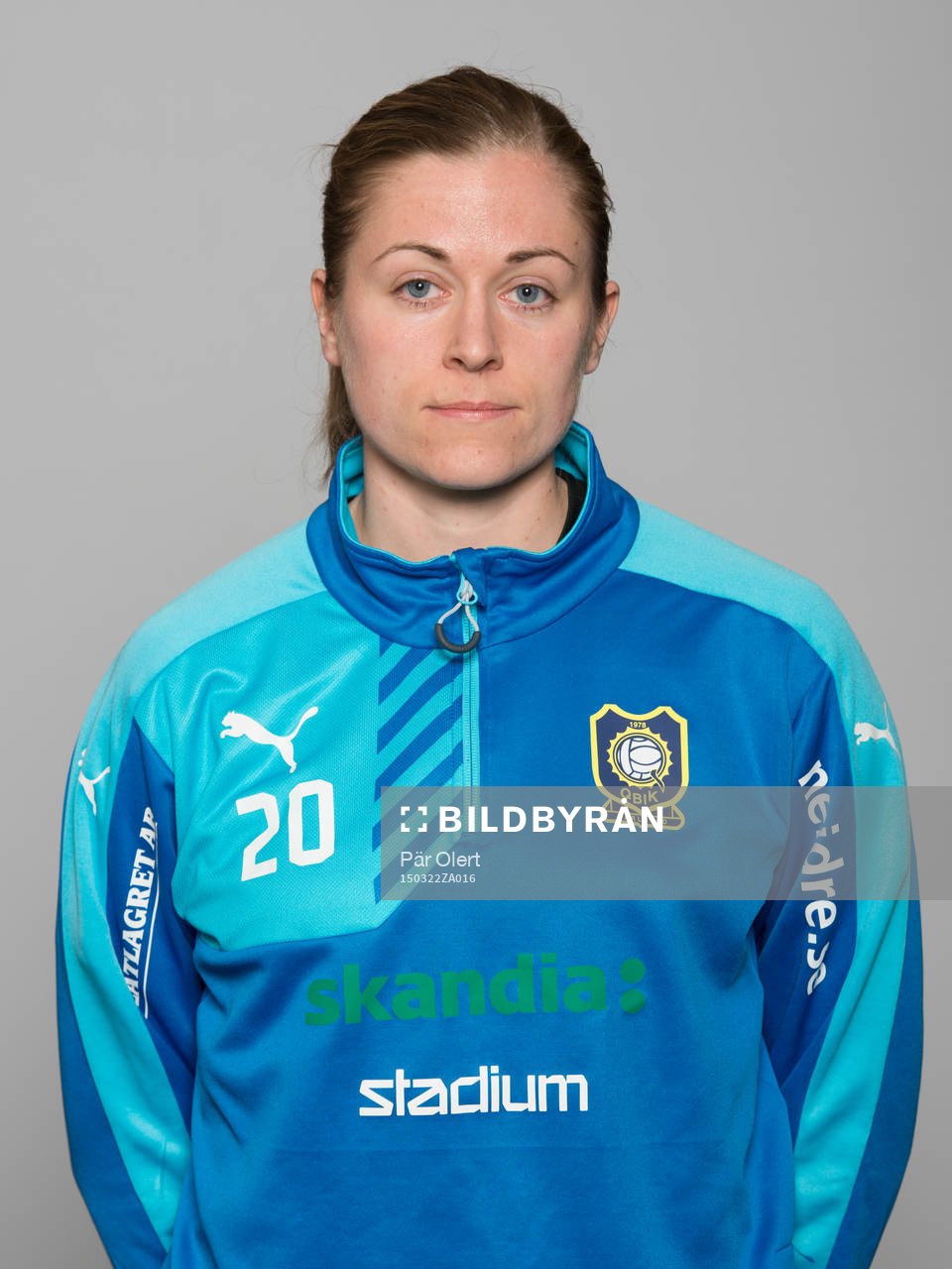 Elsa Hellstrand poserar för ett porträtt den 22 mars 2015 i Karlstad
