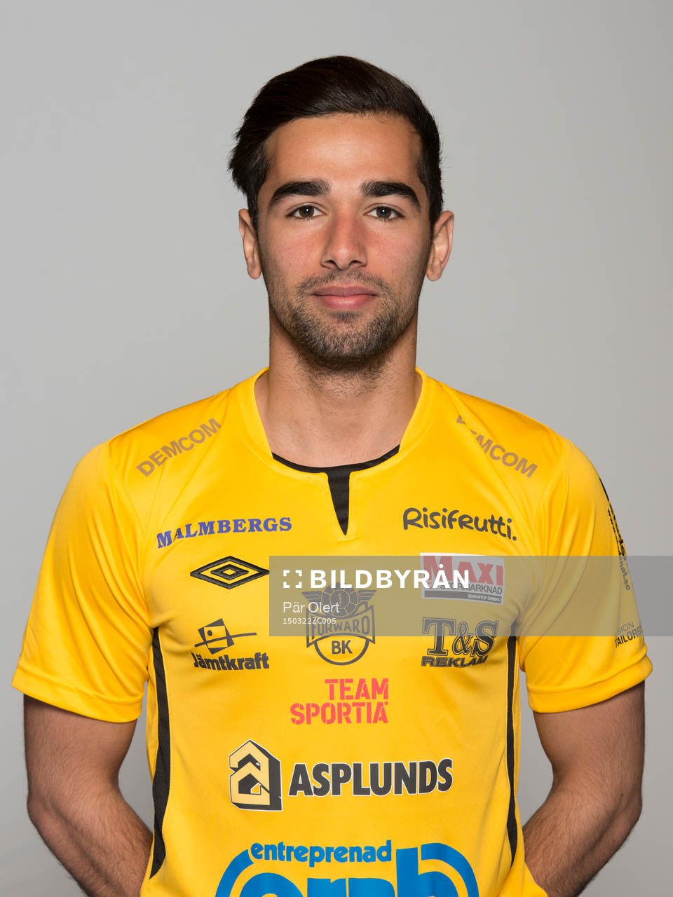 Lukman Murad poserar för ett porträtt den 22 mars 2015 i Örebro