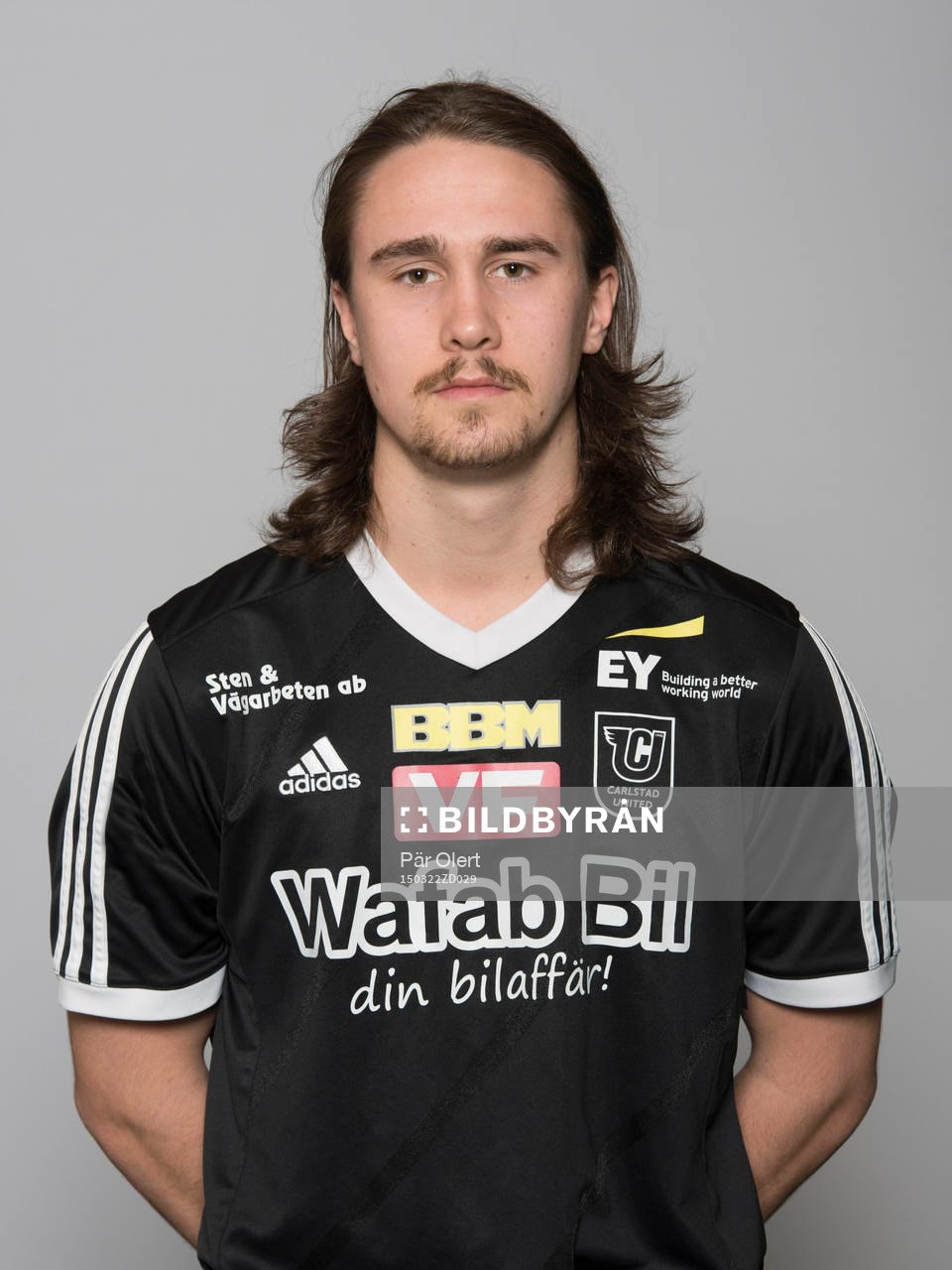 André Jernberg poserar för ett porträtt den 22 mars 2015 i Karlstad
