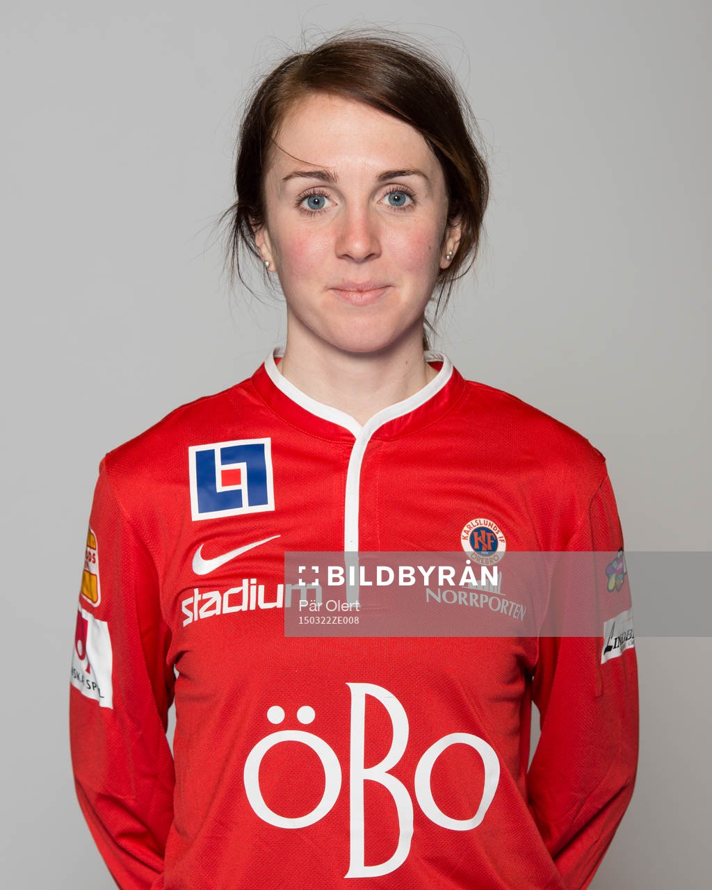 Marina Petterson Engström poserar för ett porträtt den 21 mars 2015 i Örebro
