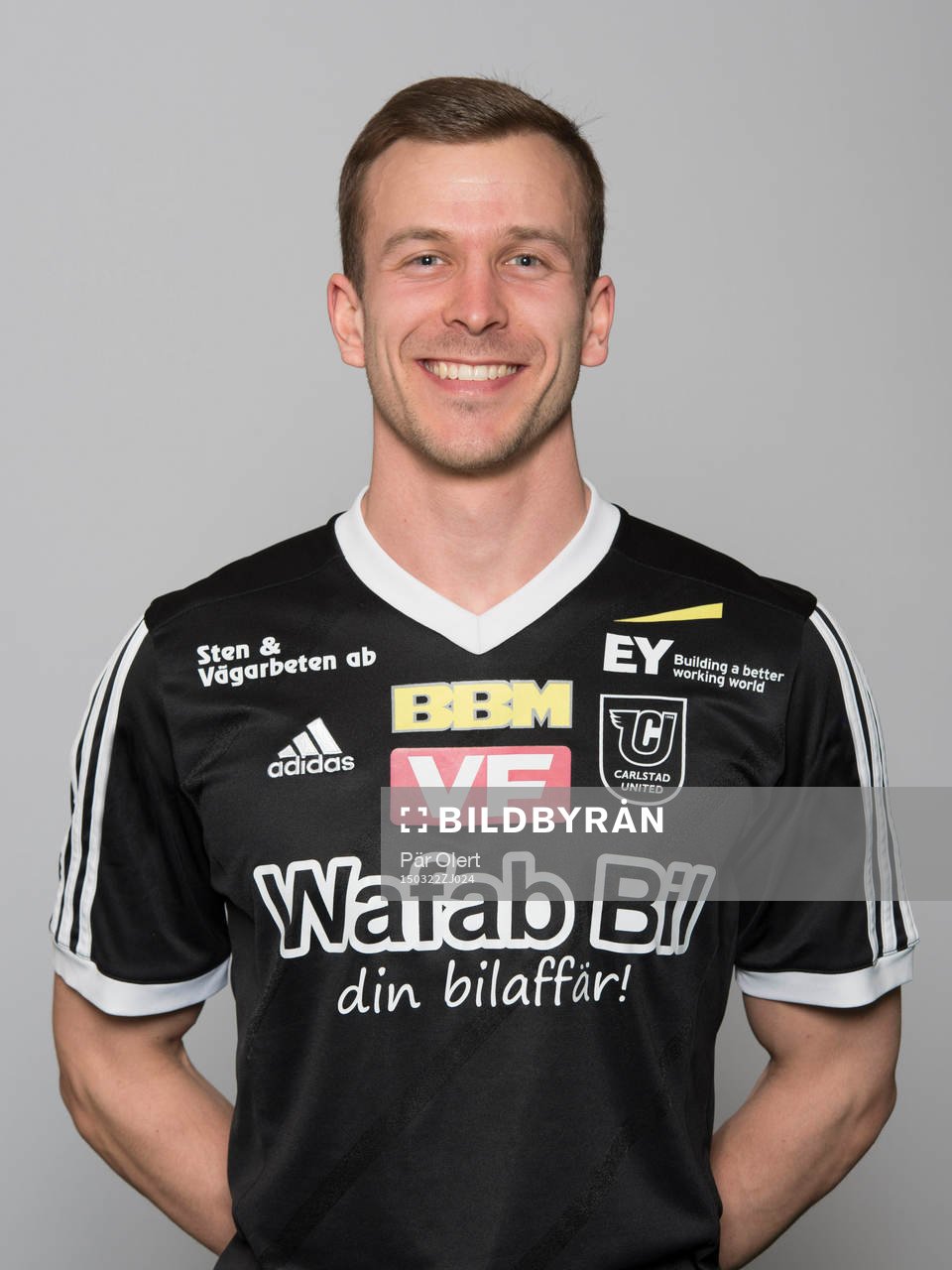 Stefan Jadnert poserar för ett porträtt den 22 mars 2015 i Karlstad