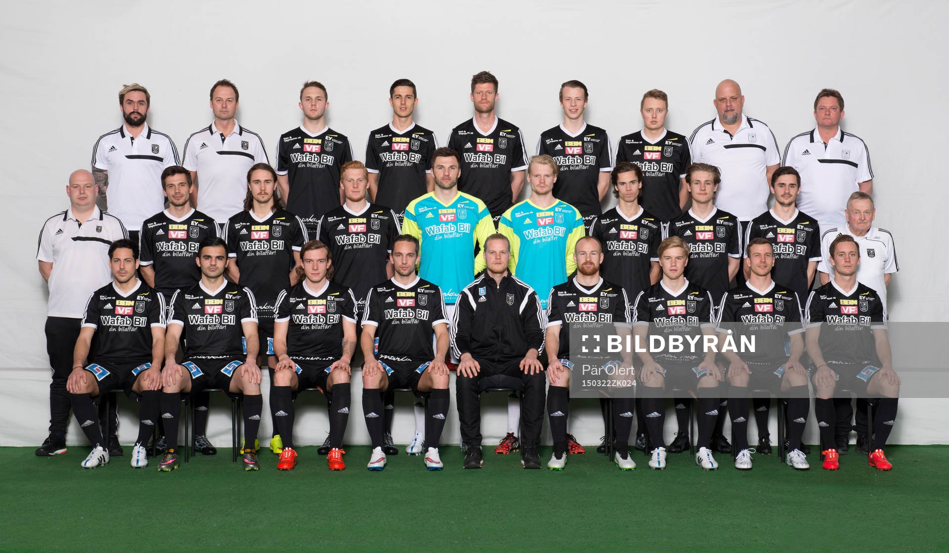 Lagbild för Carlstad United i Div 1 Norra