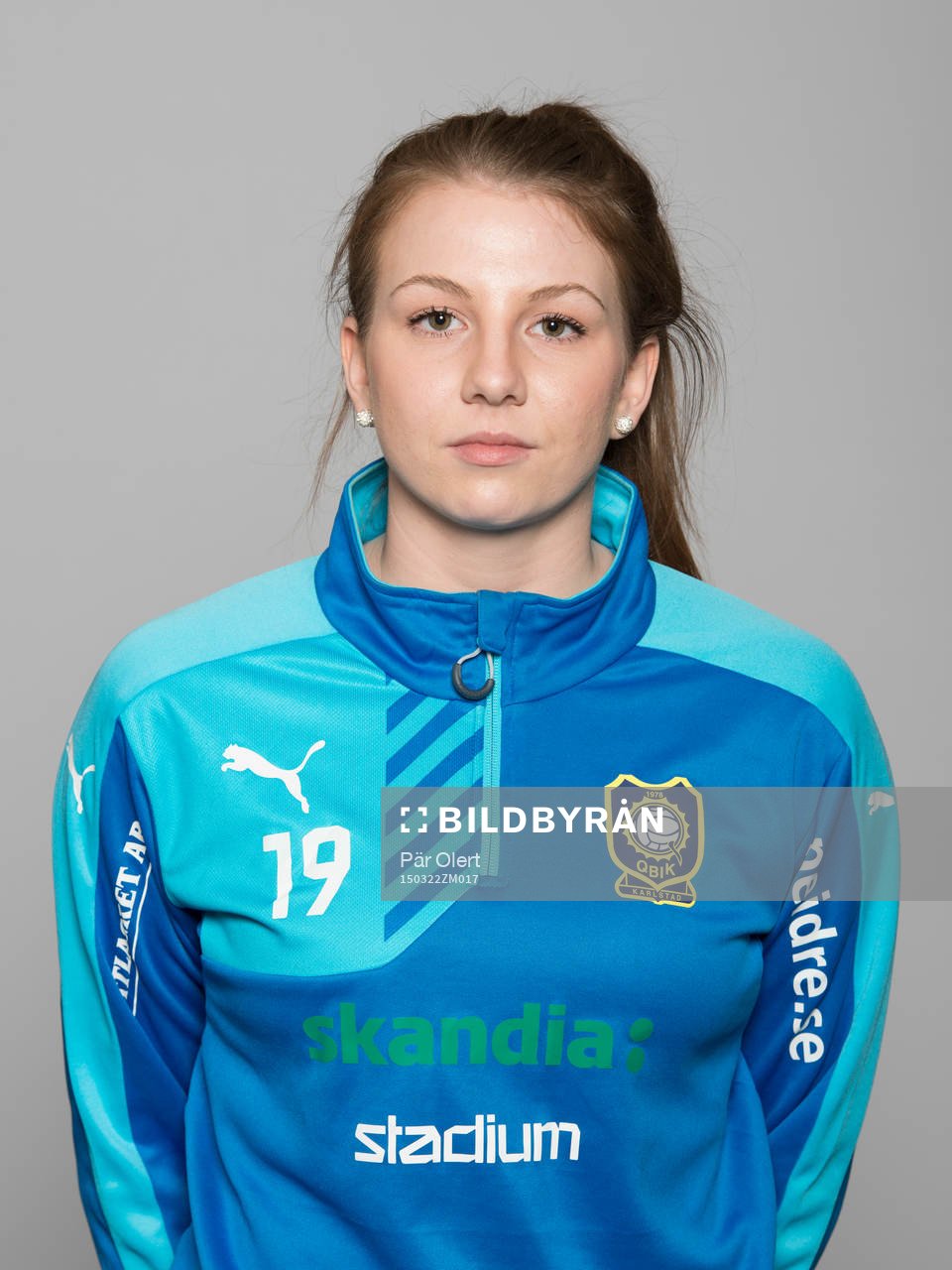 Johanna Bergh poserar för ett porträtt den 22 mars 2015 i Karlstad