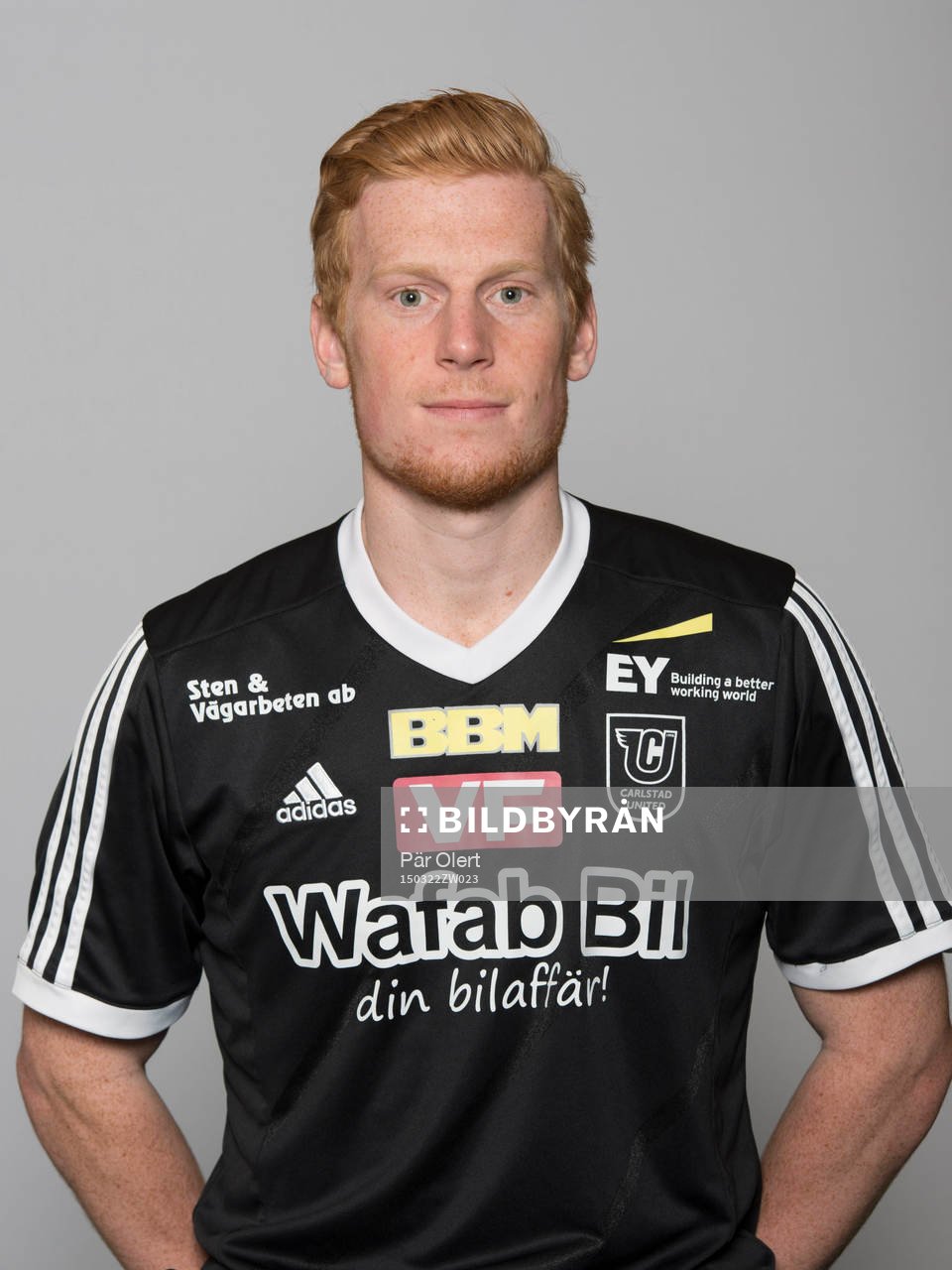 Simon Klänge poserar för ett porträtt den 22 mars 2015 i Karlstad