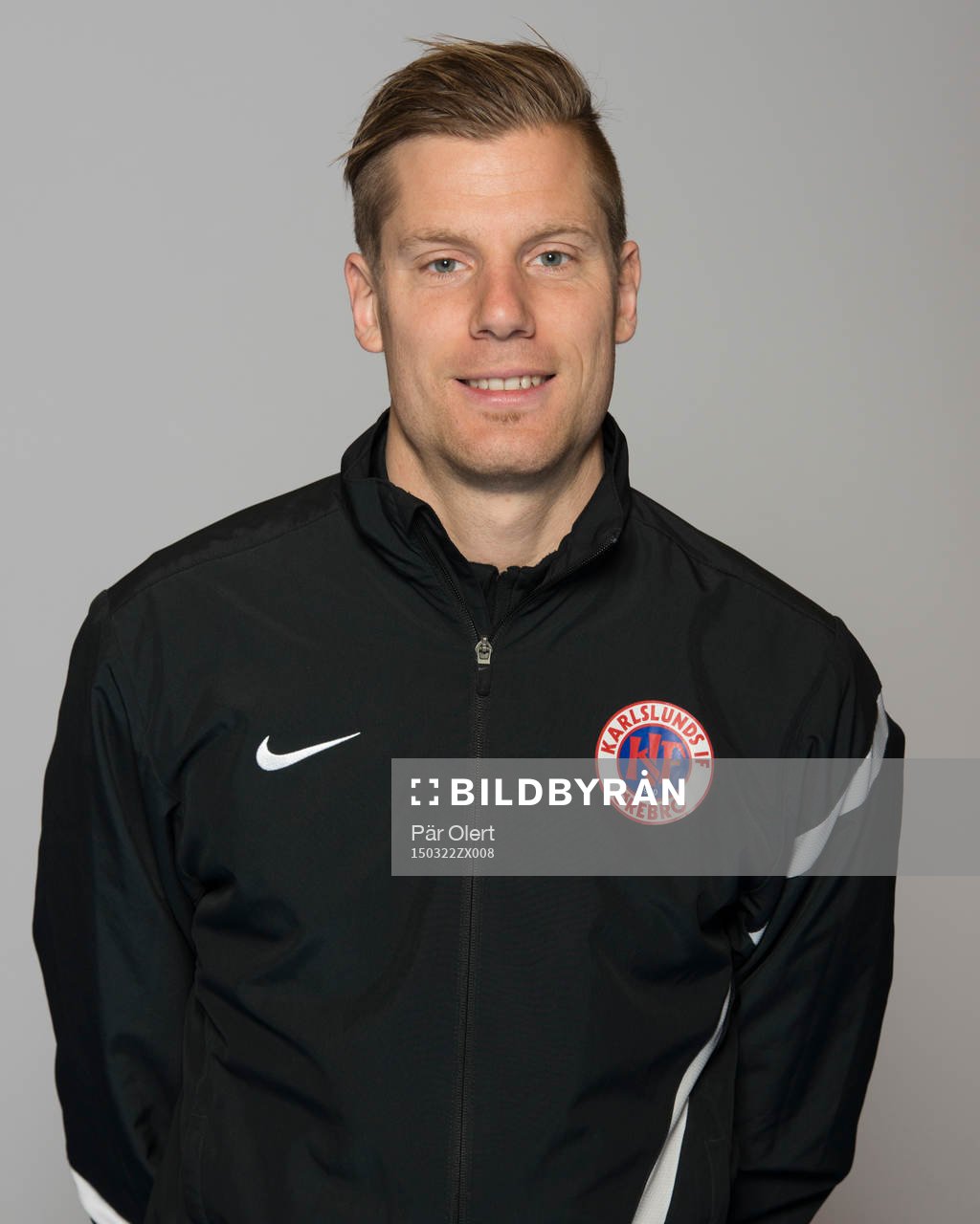 Johan Svensson, tränare poserar för ett porträtt den 21 mars 2015 i Örebro