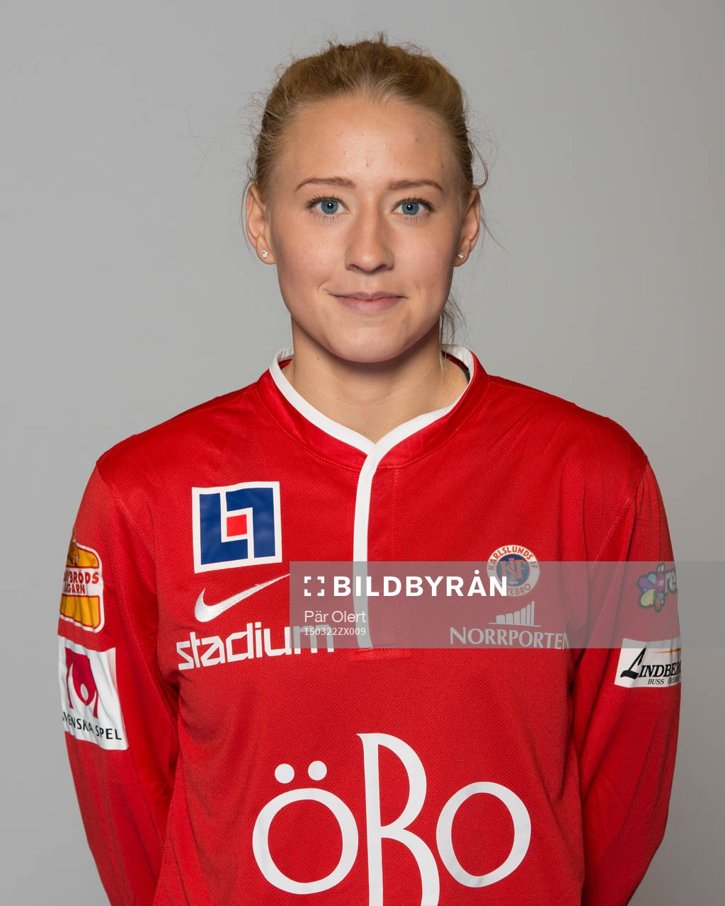 Julia Spetsmark poserar för ett porträtt den 21 mars 2015 i Örebro