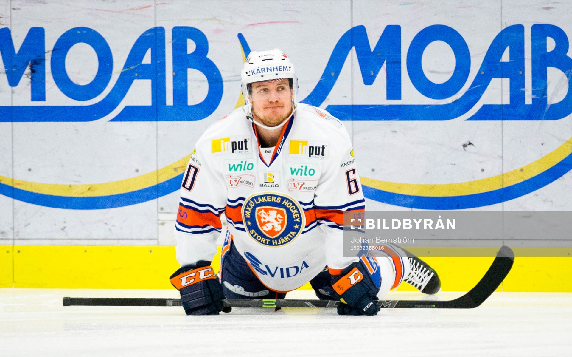 Växjös Erik Josefsson deppar