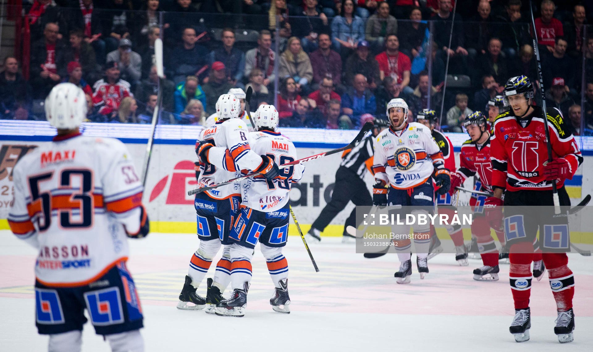 Växjös Ville Varakas gör 1-1 och jublar