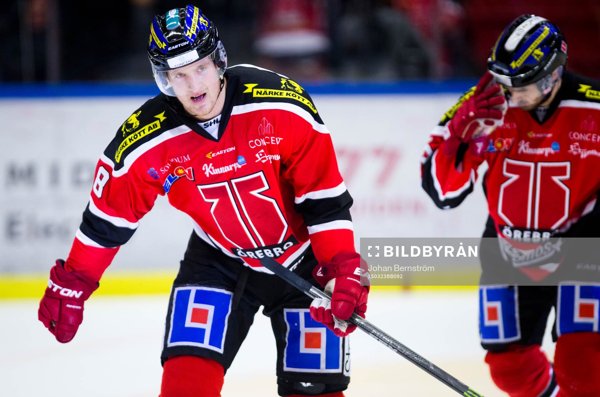 Örebros Mikko Lehtonen gör 2-2 och jublar
