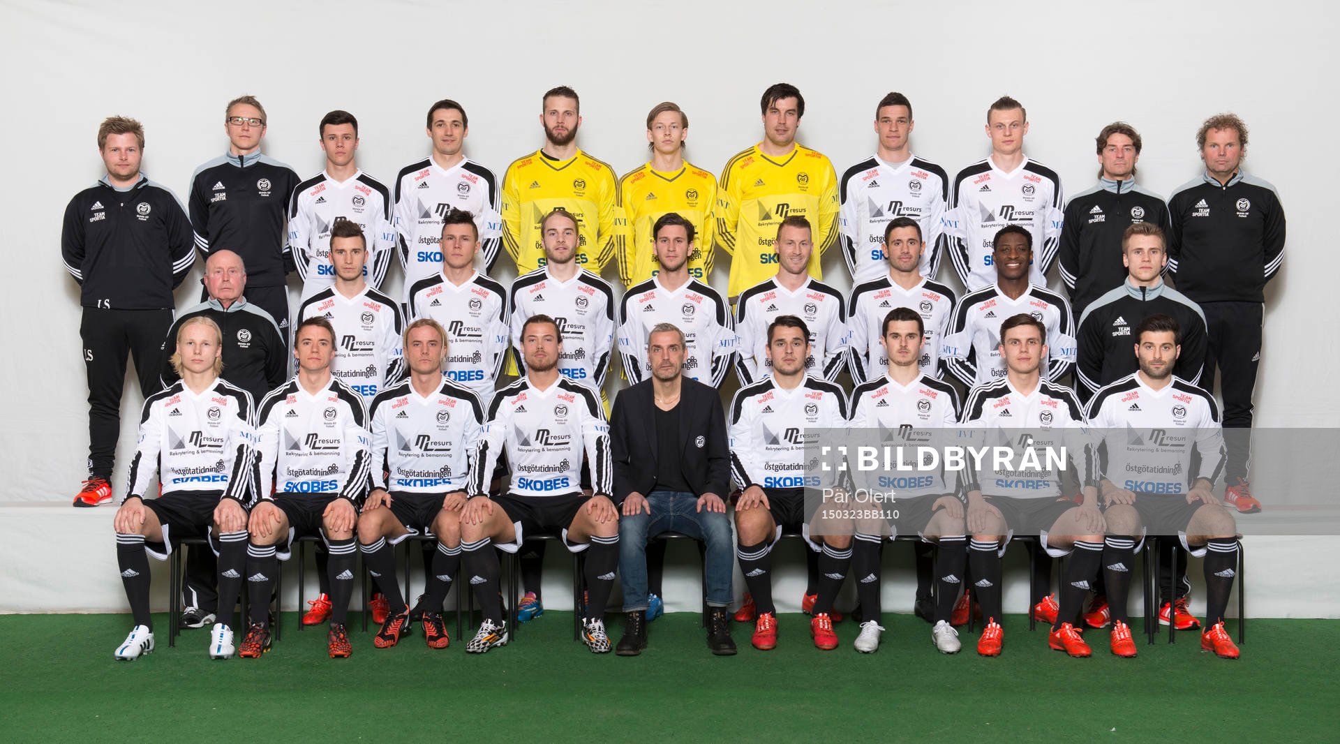 Lagbild för Motala AIF FK i Div 1 Norra