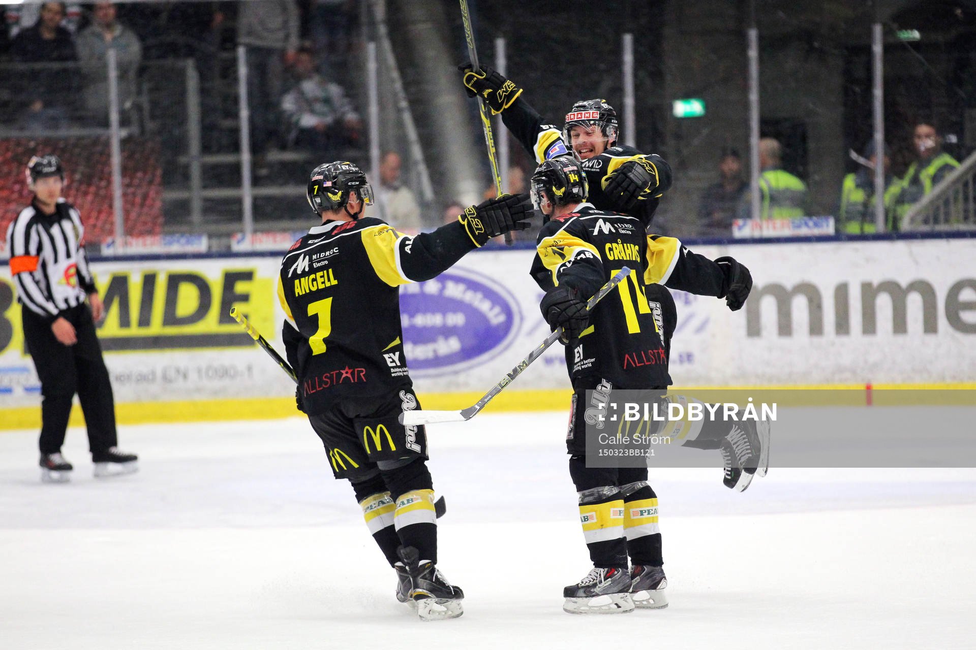 Västerås Nicholas Angell (v) Stefan Gråhns (m) och Eddie