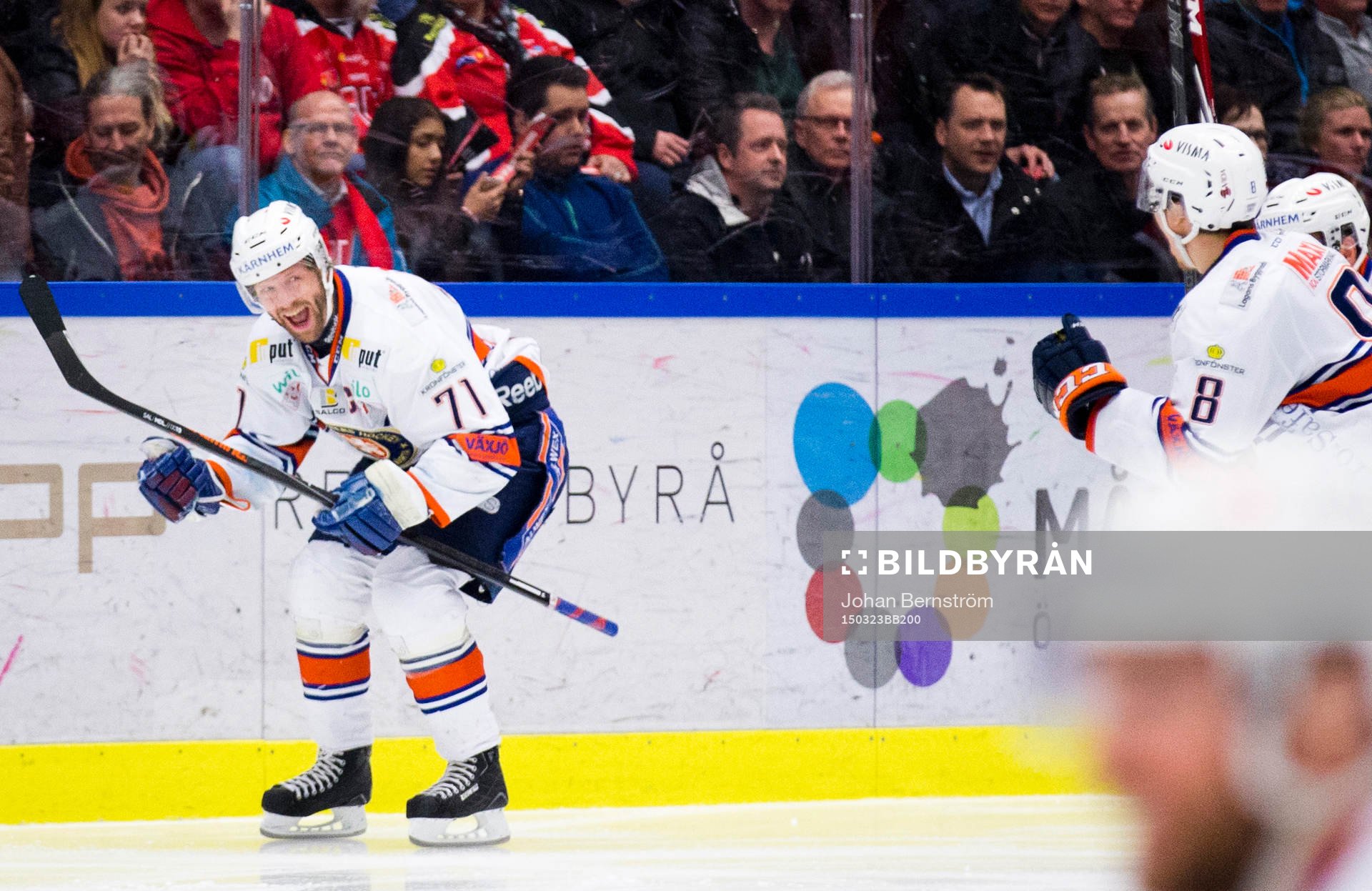 Växjös Tomi Kallio gör 4-5 och jublar  i sudden death