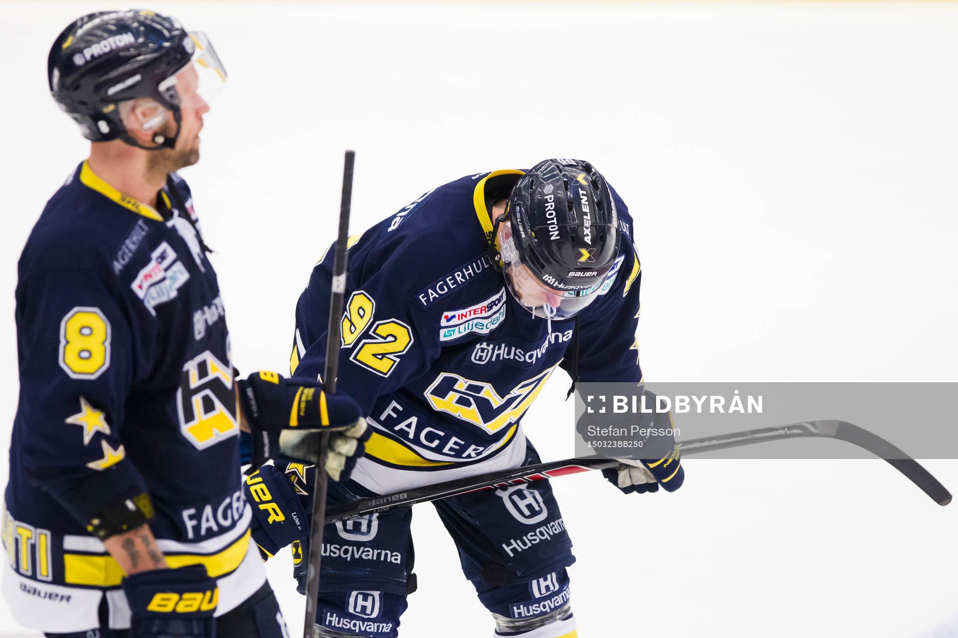 s Jere Karalahti och Teemu Laine deppar