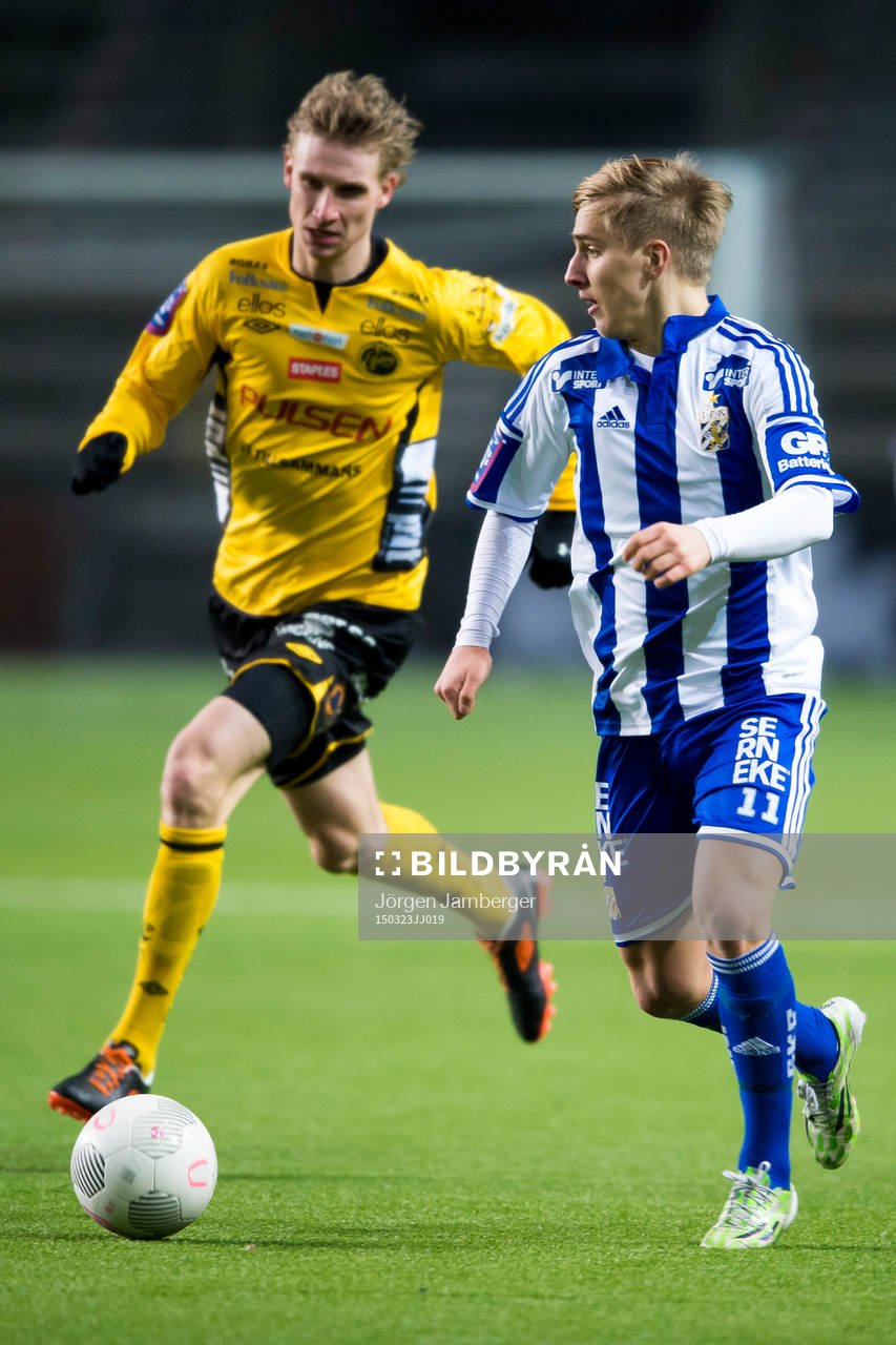 IFK Göteborgs Oskar Jansson och Elfsborgs Eric Nilsson