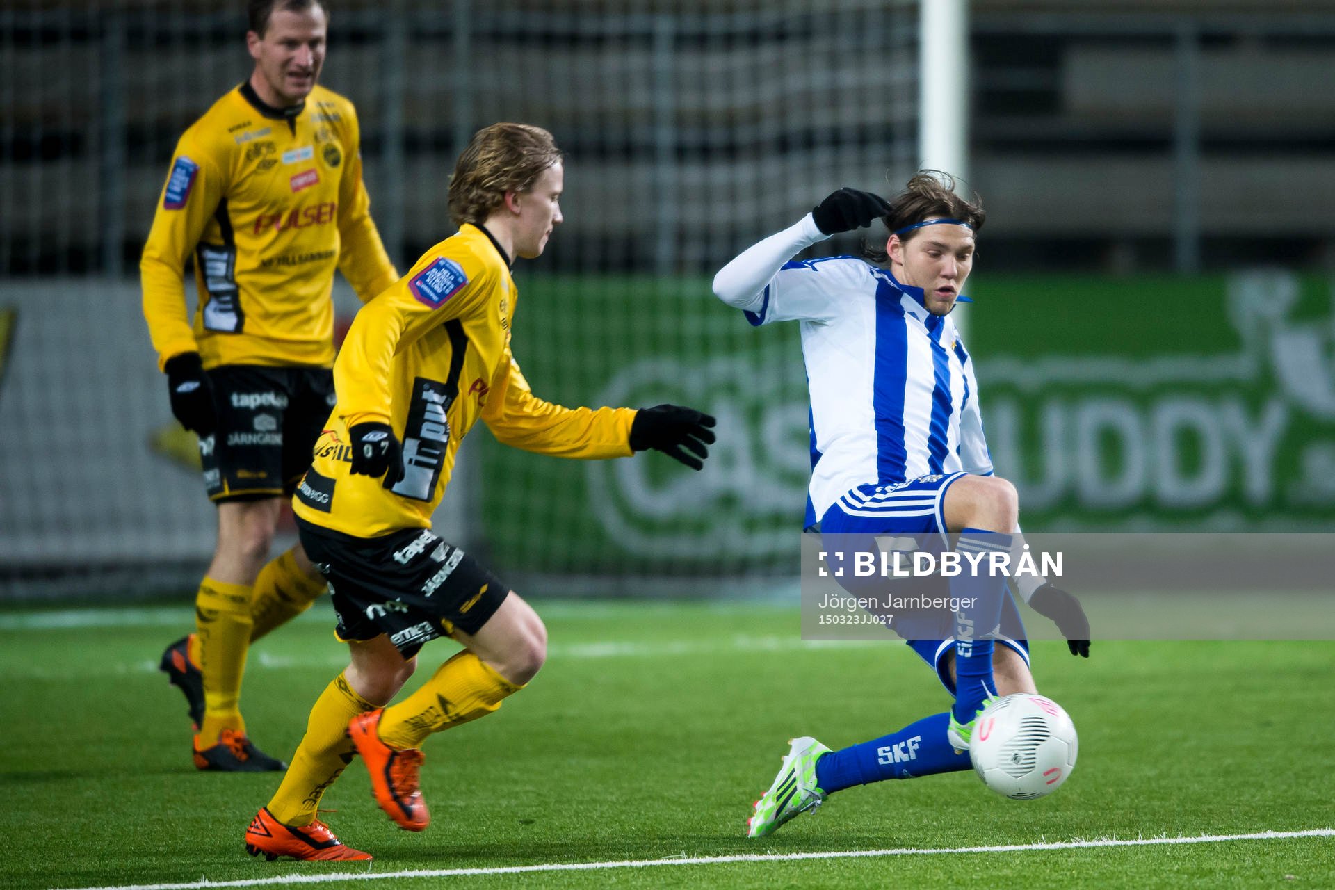 IFK Göteborgs Karl Bohm och Elfsborgs Jonas Ganning