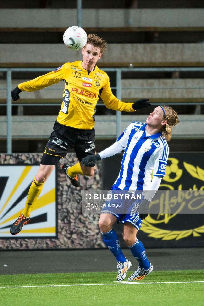 Elfsborgs Eric Nilsson och IFK Göteborgs Martin Johansson