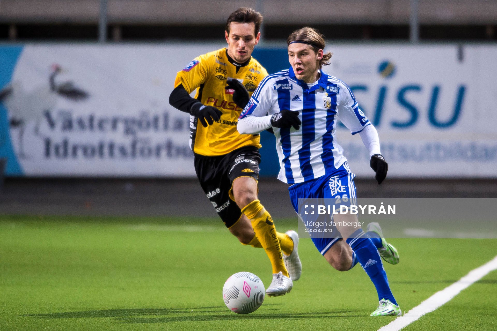 IFK Göteborgs Karl Bohm och Elfsborgs Liridon Gashi