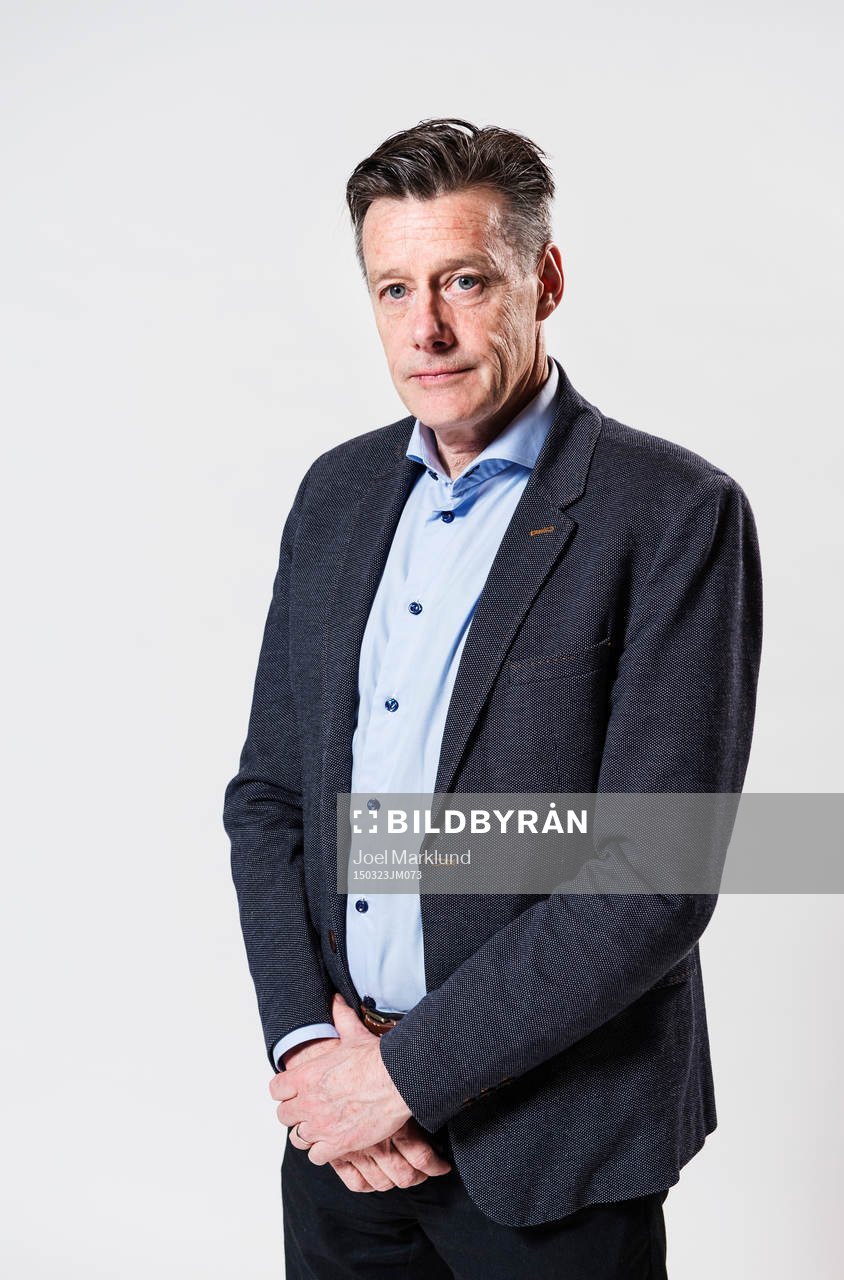 Stefan Lundin, Svensk Elitfotboll, poserar för ett porträtt under en upptaktsträff för Allsvenskan i fotboll den 23 mars 2015 i Stockholm.