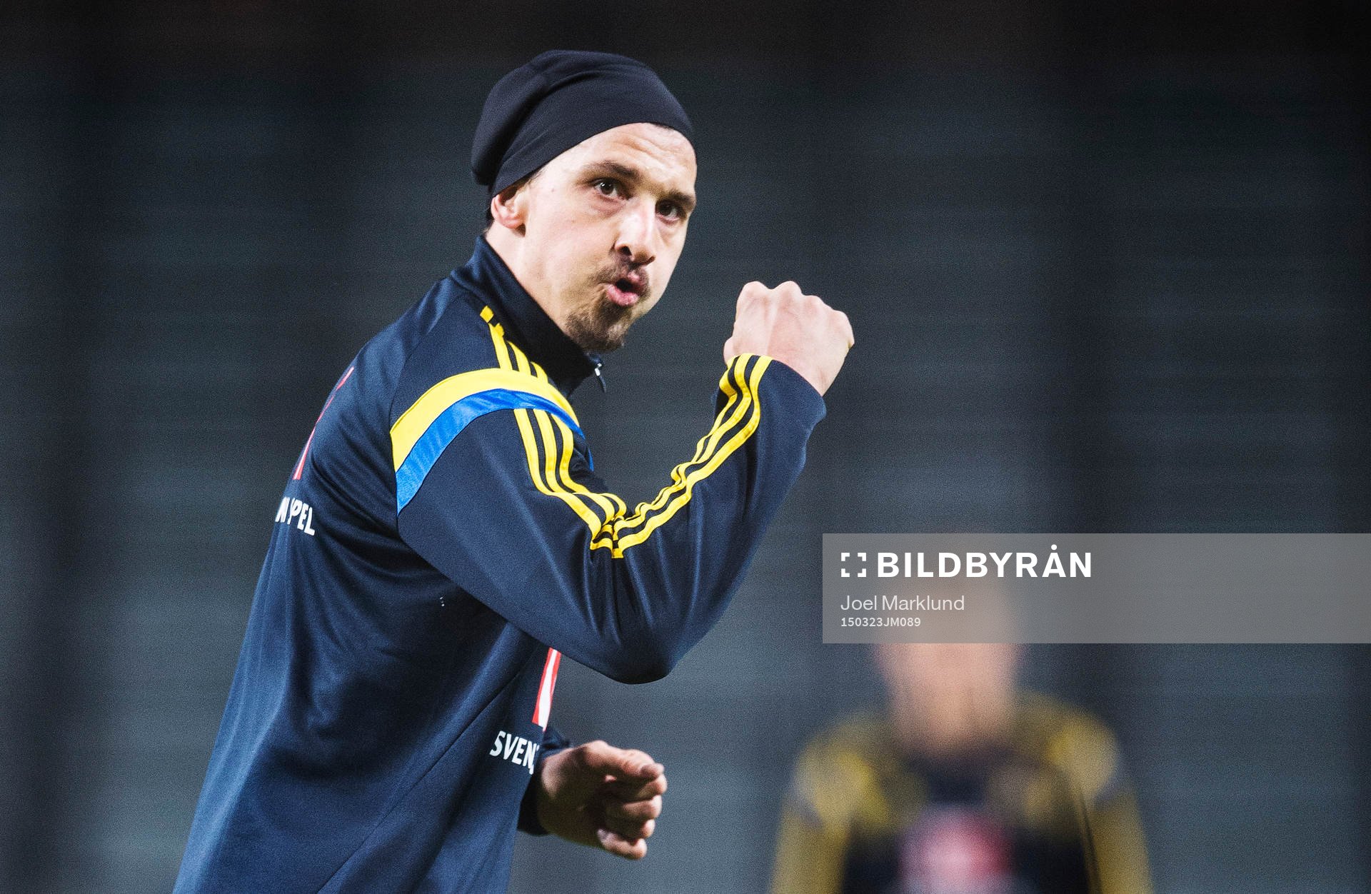 Zlatan Ibrahimovic jublar