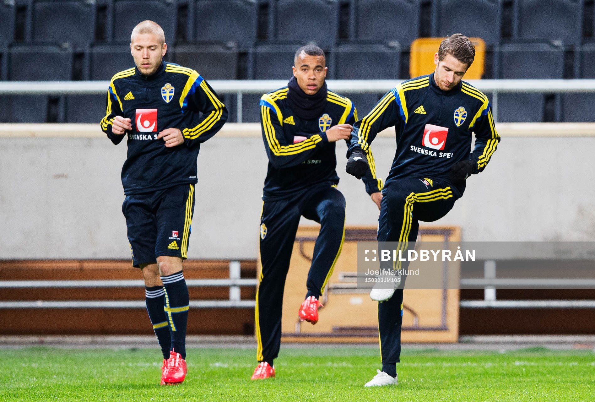 Anton Tinnerholm, Robin Quaison och Marcus Rohdén