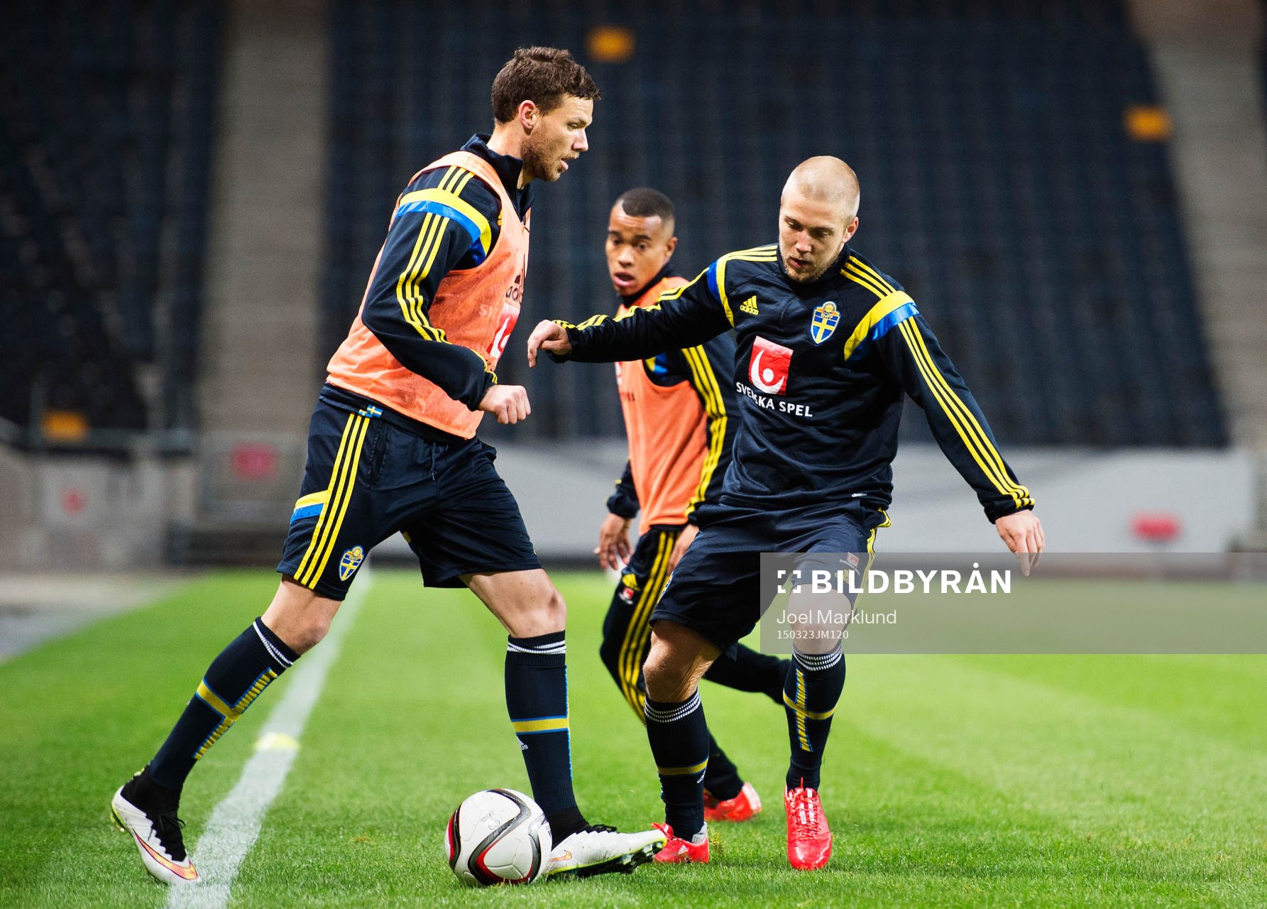 Marcus Berg, Robin Quaison och Anton Tinnerholm