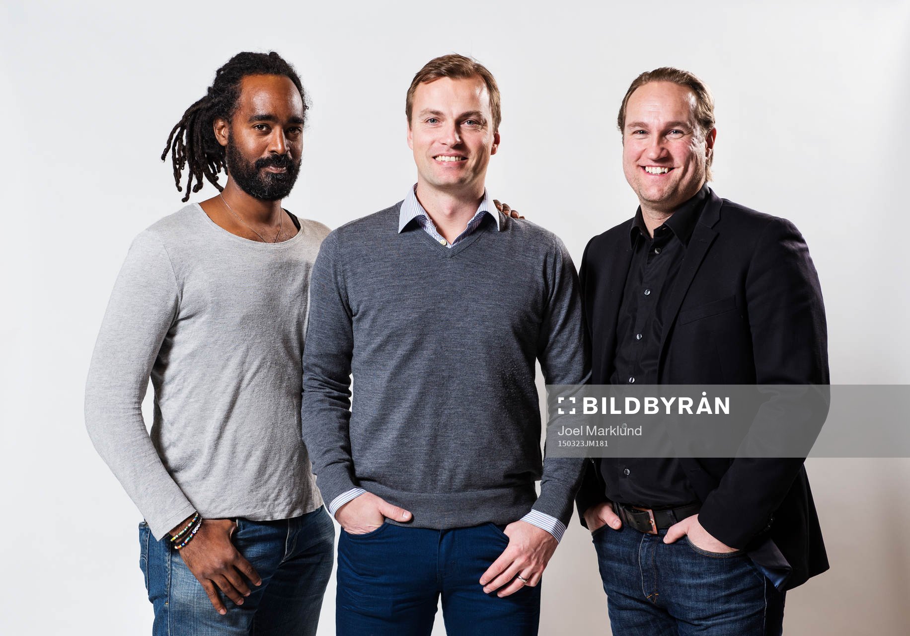 s David Fjäll, Markus Johannesson och Chris Härenstam