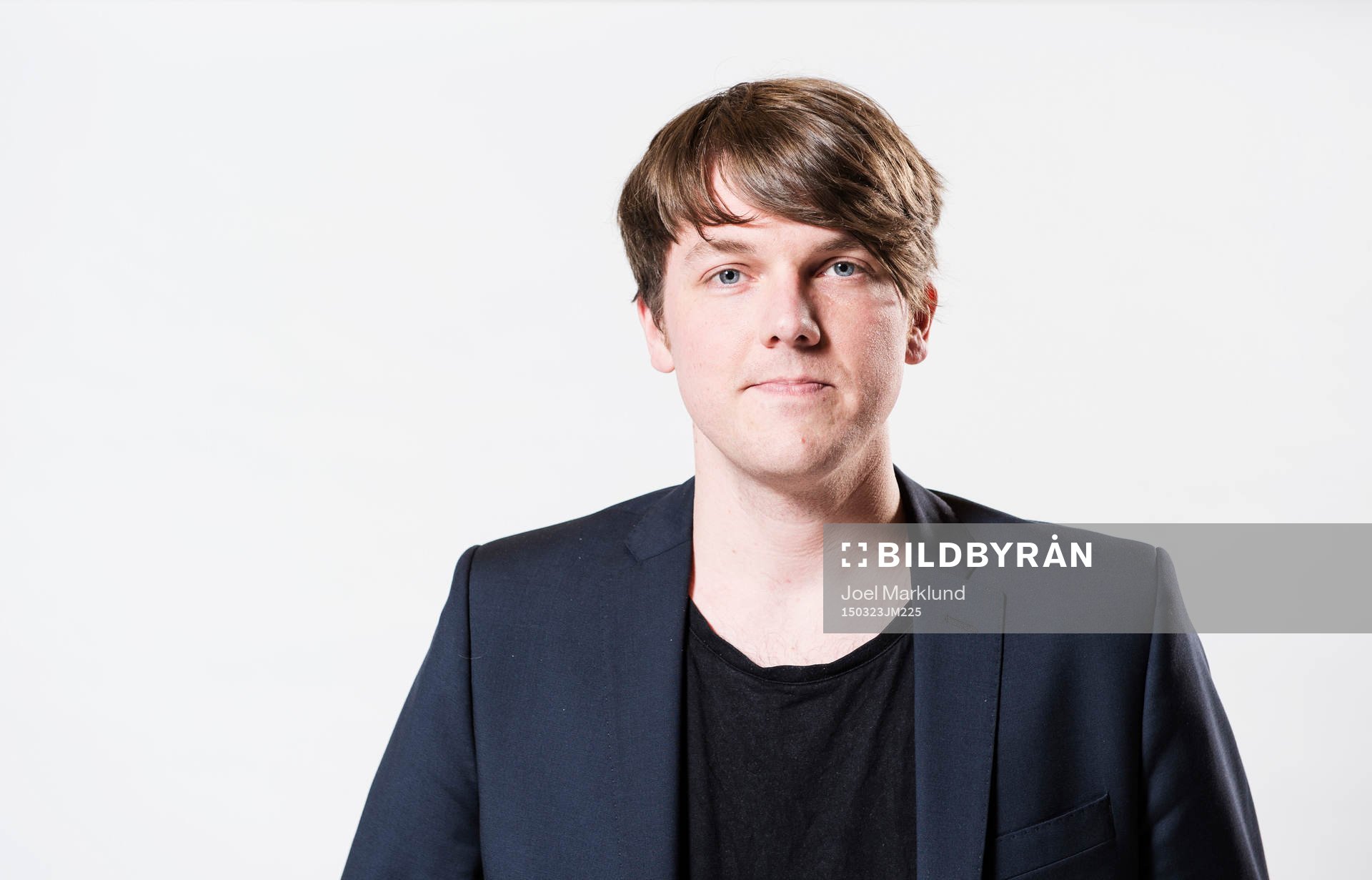 Svensk Elitfotbolls Daniel Ehlersson poserar för ett porträtt under en upptaktsträff för Allsvenskan i fotboll den 23 mars 2015 i Stockholm.