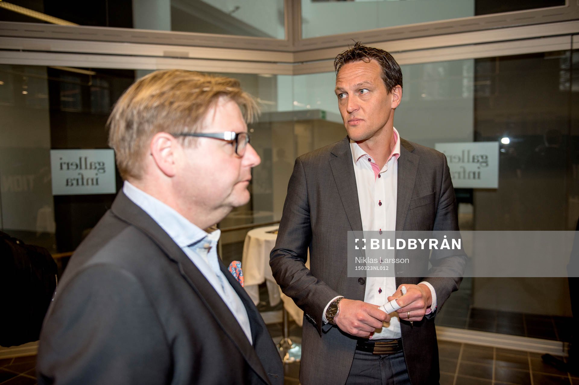 Peter Swärdh tränare Kalmar och Svante Samuelsson