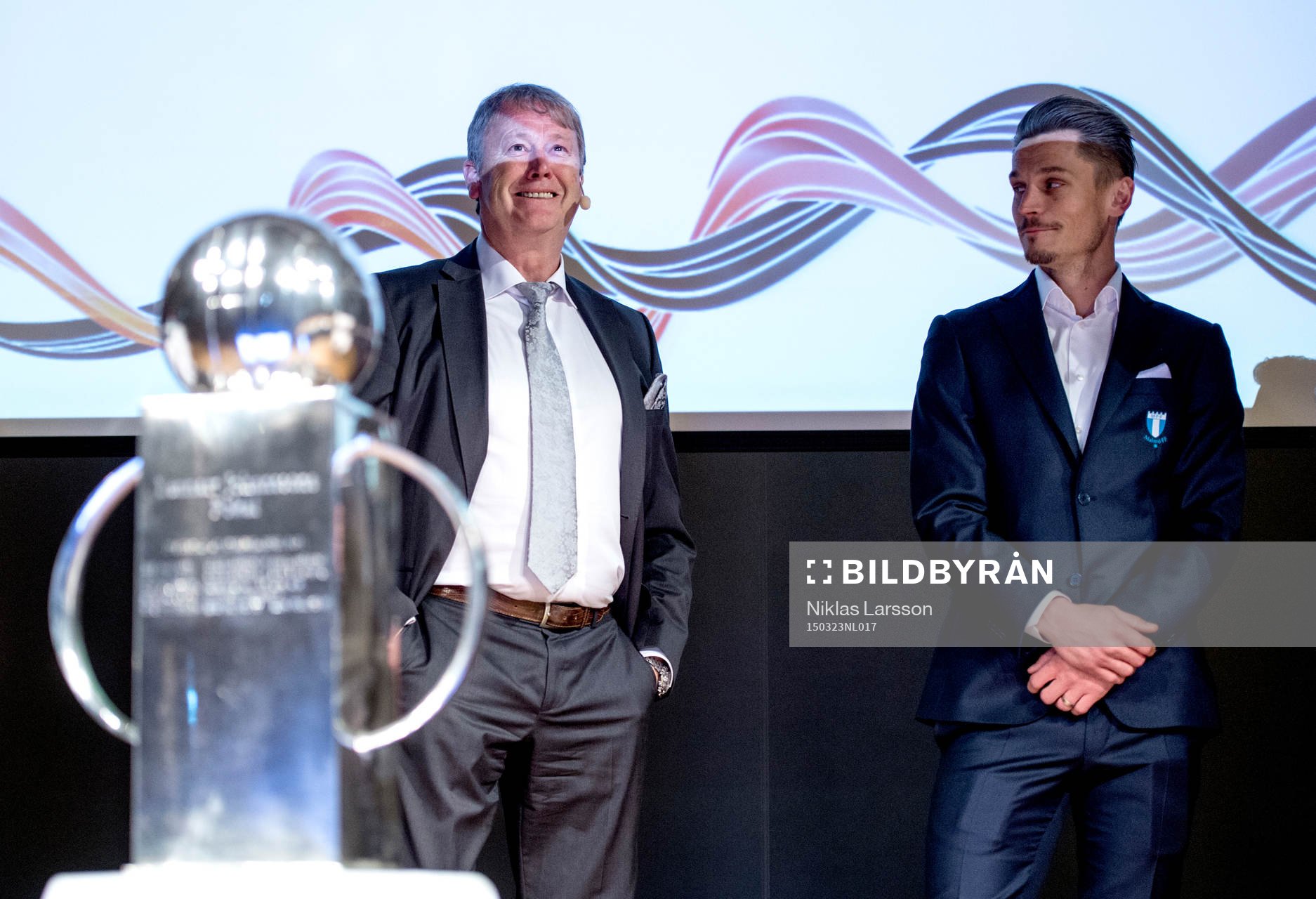 Åge Hareide, tränare Malmö och Markus Rosenberg