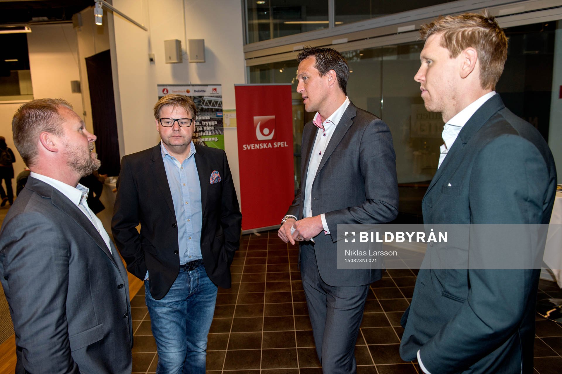 Peter Swärdh, tränare Kalmar, Svante Samuelsson och David